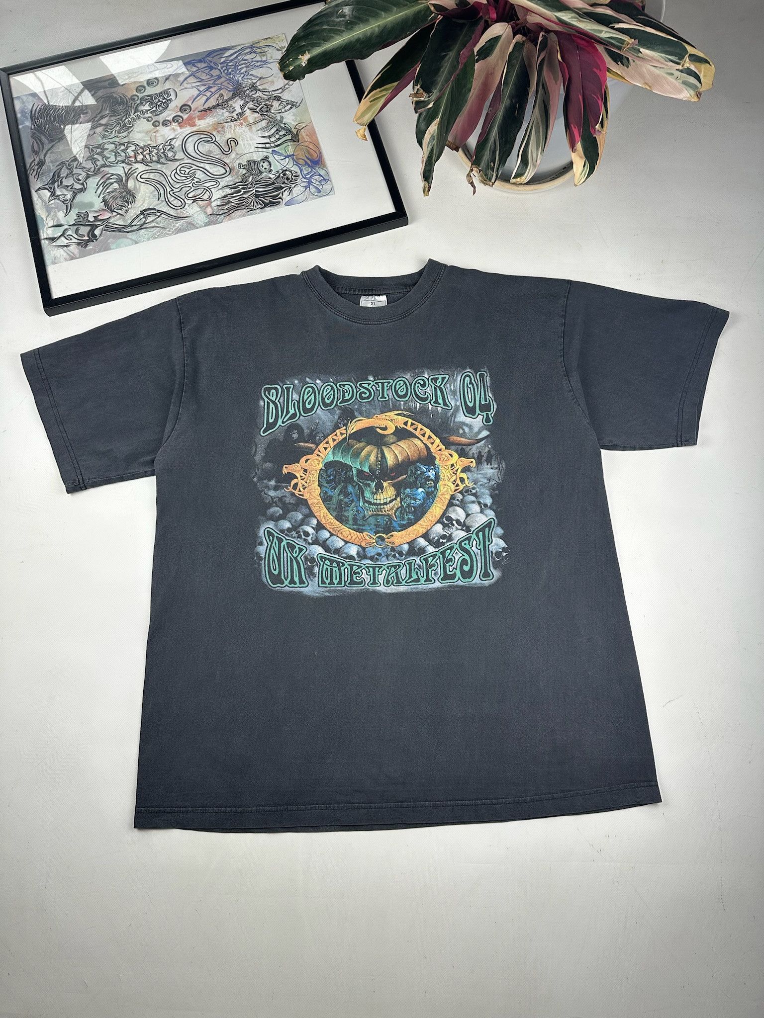 Vintage Bloodstock metalfest Open Air children of bodom tee