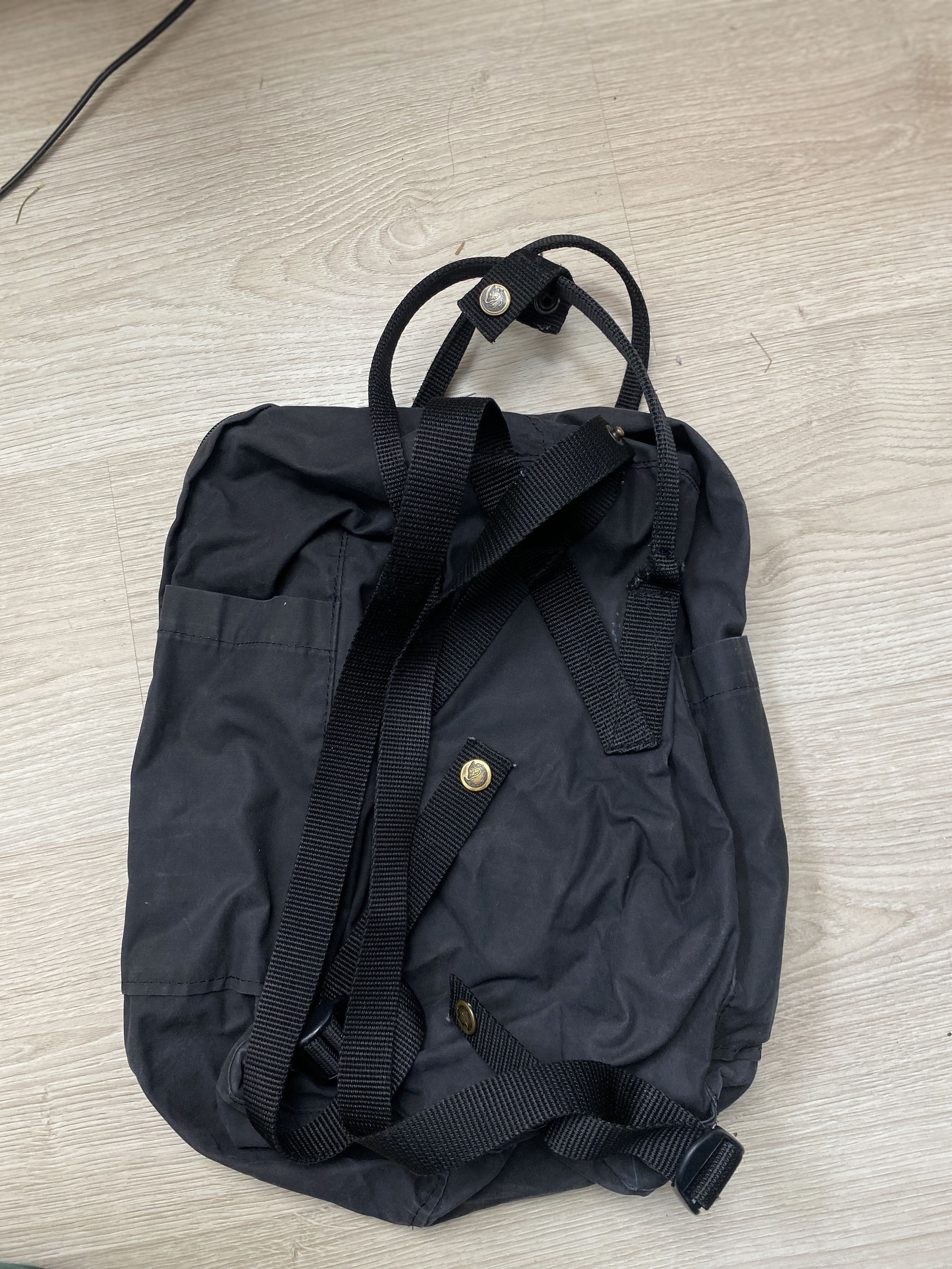 Fjallraven Fjallraven Kanken black casual backpack Size ONE SIZE - 3 Thumbnail