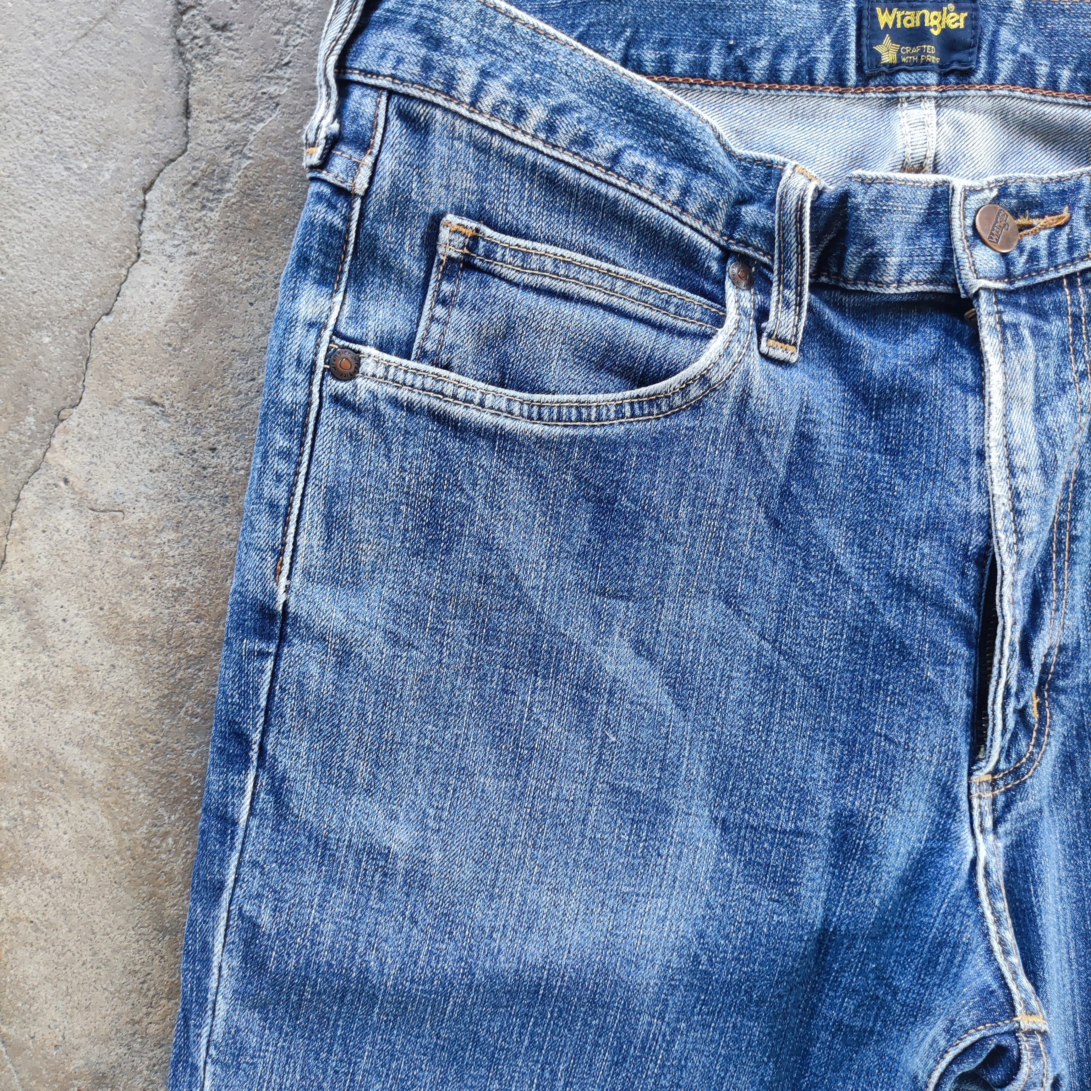 Wrangler Vintage Wrangler Brand Jeans Ripped Faded pants Size US 33 - 5 Thumbnail