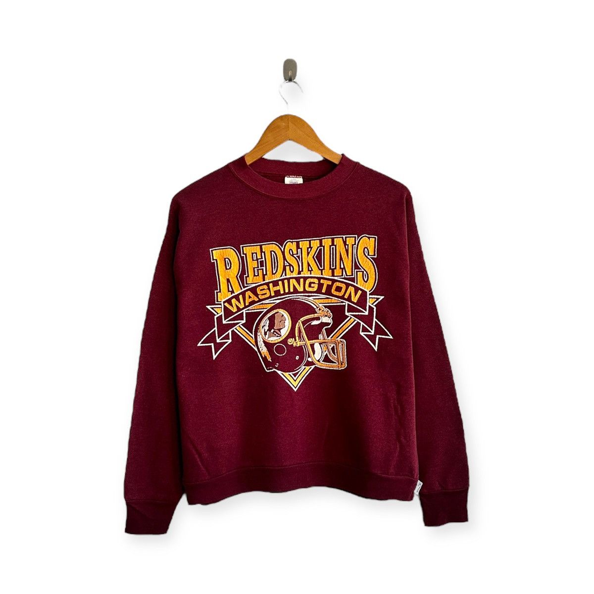 Vintage vintage 80s 90s REDSKINS WASHINGTON sweatshirts Size US L / EU 52-54 / 3 - 1 Thumbnail