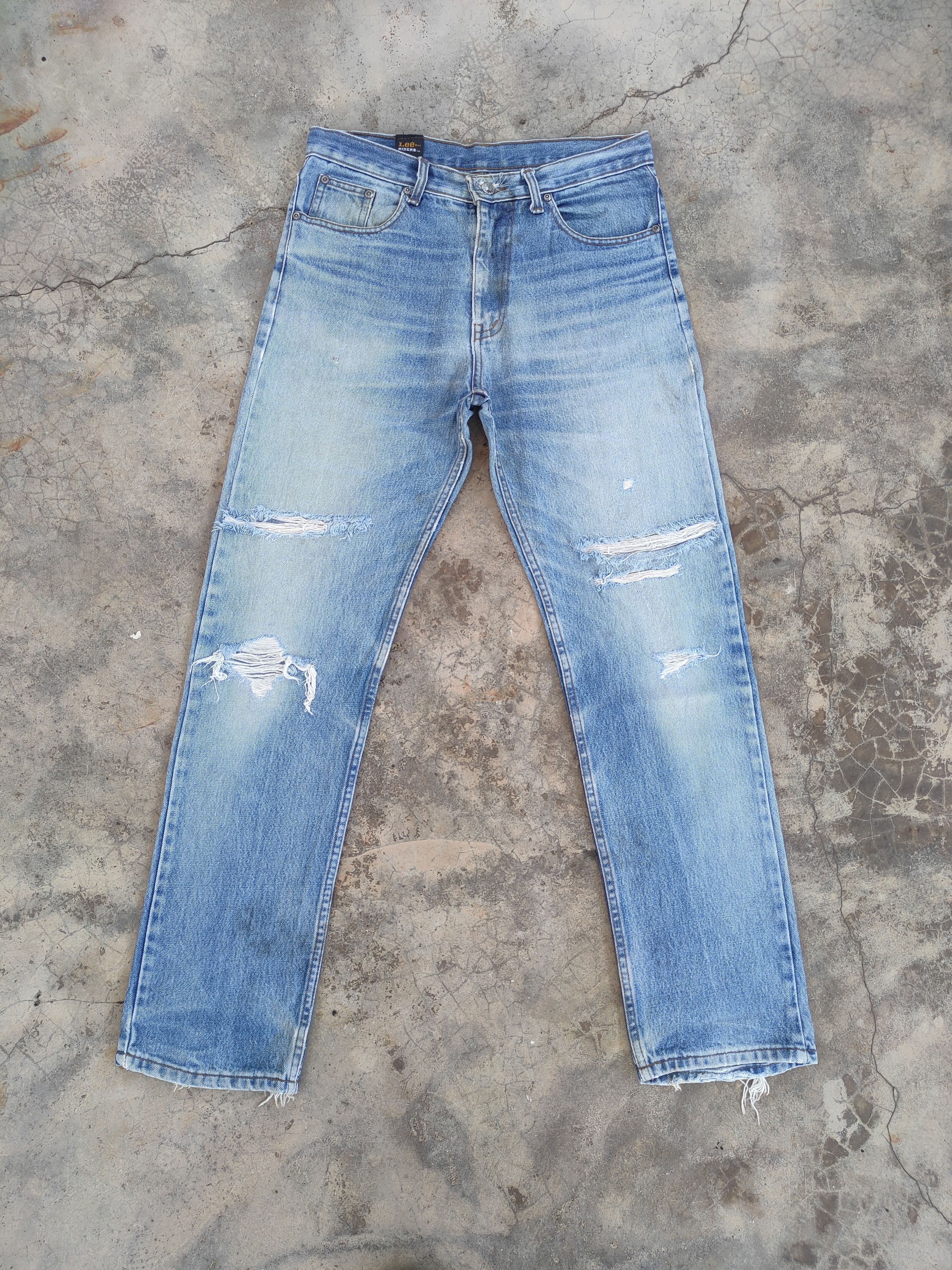 Lee Vintage lee riders faded jeans denim pants Size US 32 / EU 48 - 2 Thumbnail