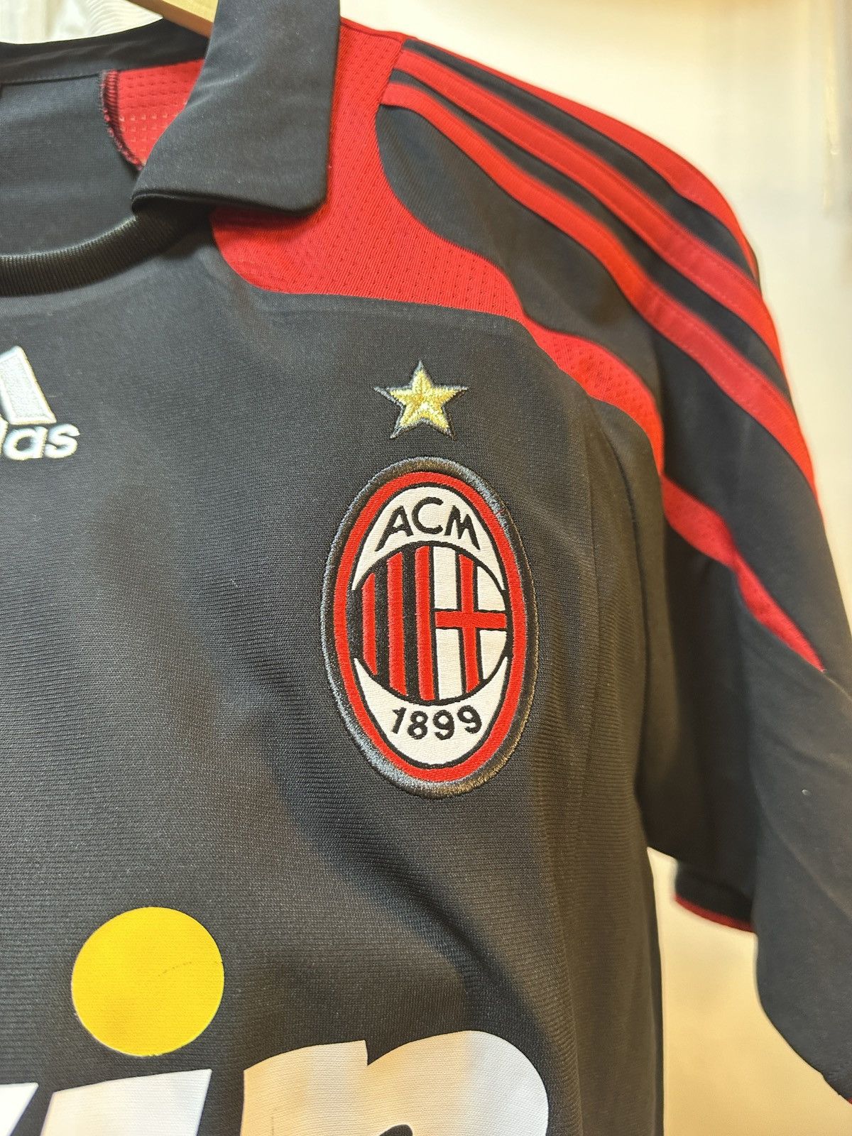 Adidas 2007-2008 AC Milan Third Kit KAKA22 Size US S / EU 44-46 / 1 - 16 Thumbnail
