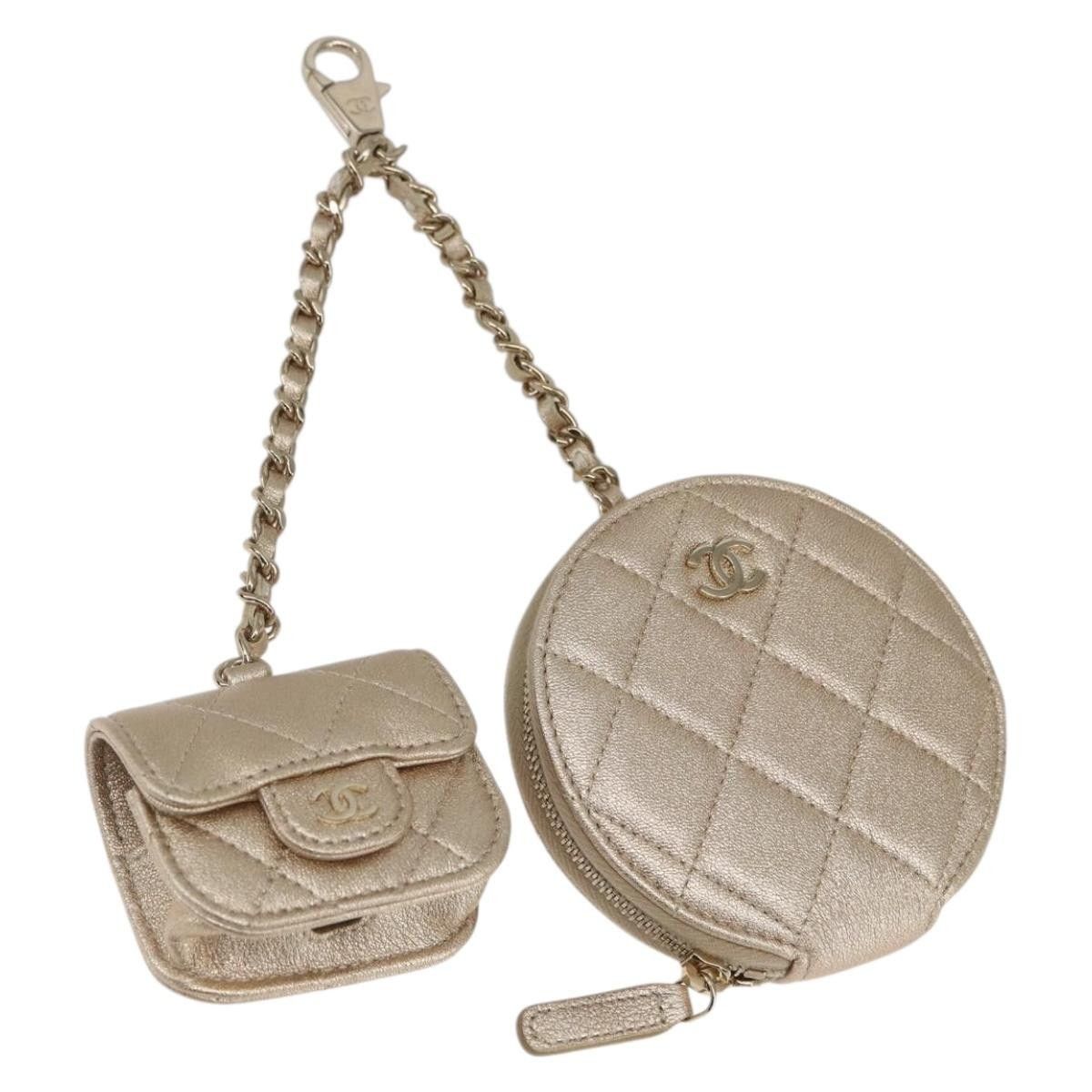 Chanel Chanel Matelasse Earphone Case Pouch Size ONE SIZE - 1 Thumbnail