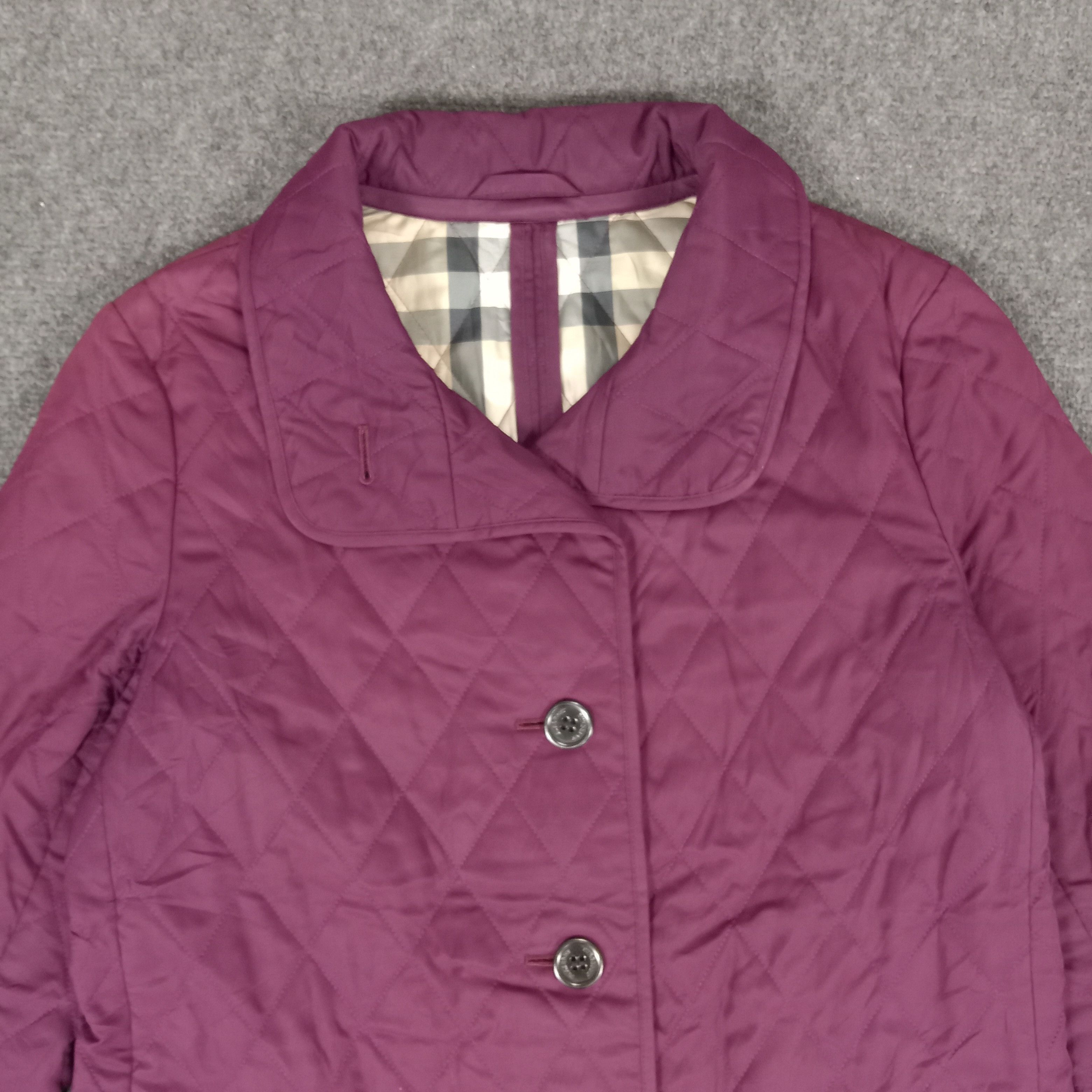 Burberry × Vintage Burberry London Luxury Brand Quilted Jacket Size XS / US 0-2 / IT 36-38 - 5 Thumbnail