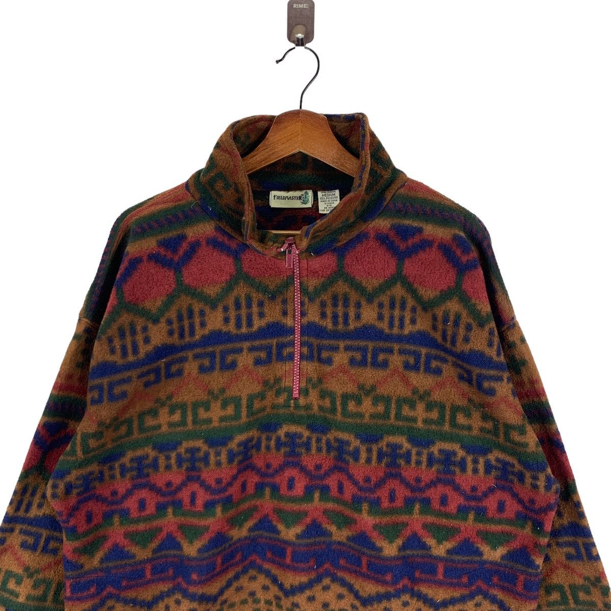 Fieldmaster × Native 🔥🔥VINTAGE FIELD MASTER NATIVE AMERICAN FLEECE SWEATER Size US M / EU 48-50 / 2 - 4 Thumbnail