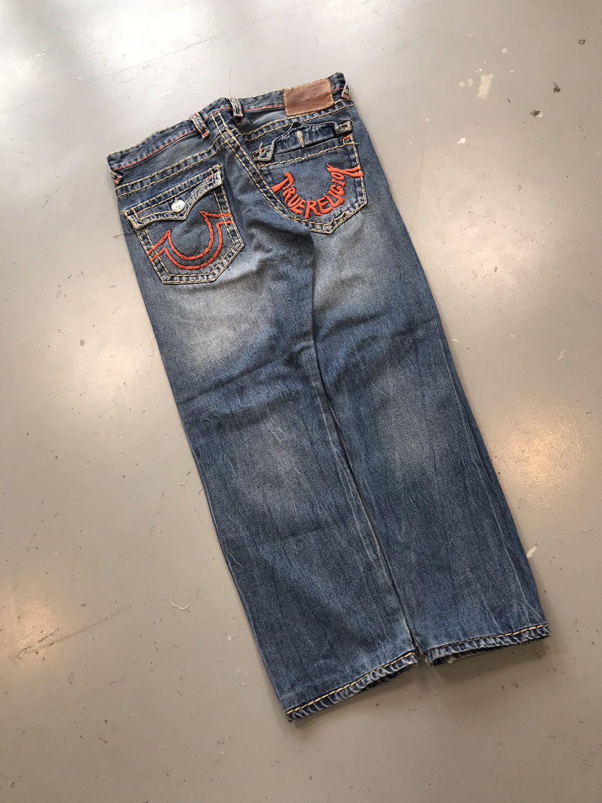 Rock Revival Vintage true religion double stitch bootcut denim Size US 36 / EU 52 - 2 Thumbnail