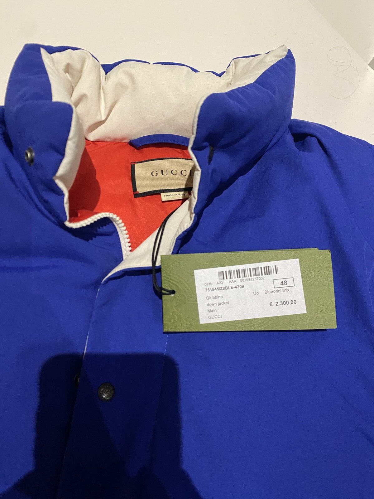 Gucci Gg Gucci down puffer jacket with detachable sleeves! Size US M / EU 48-50 / 2 - 4 Thumbnail