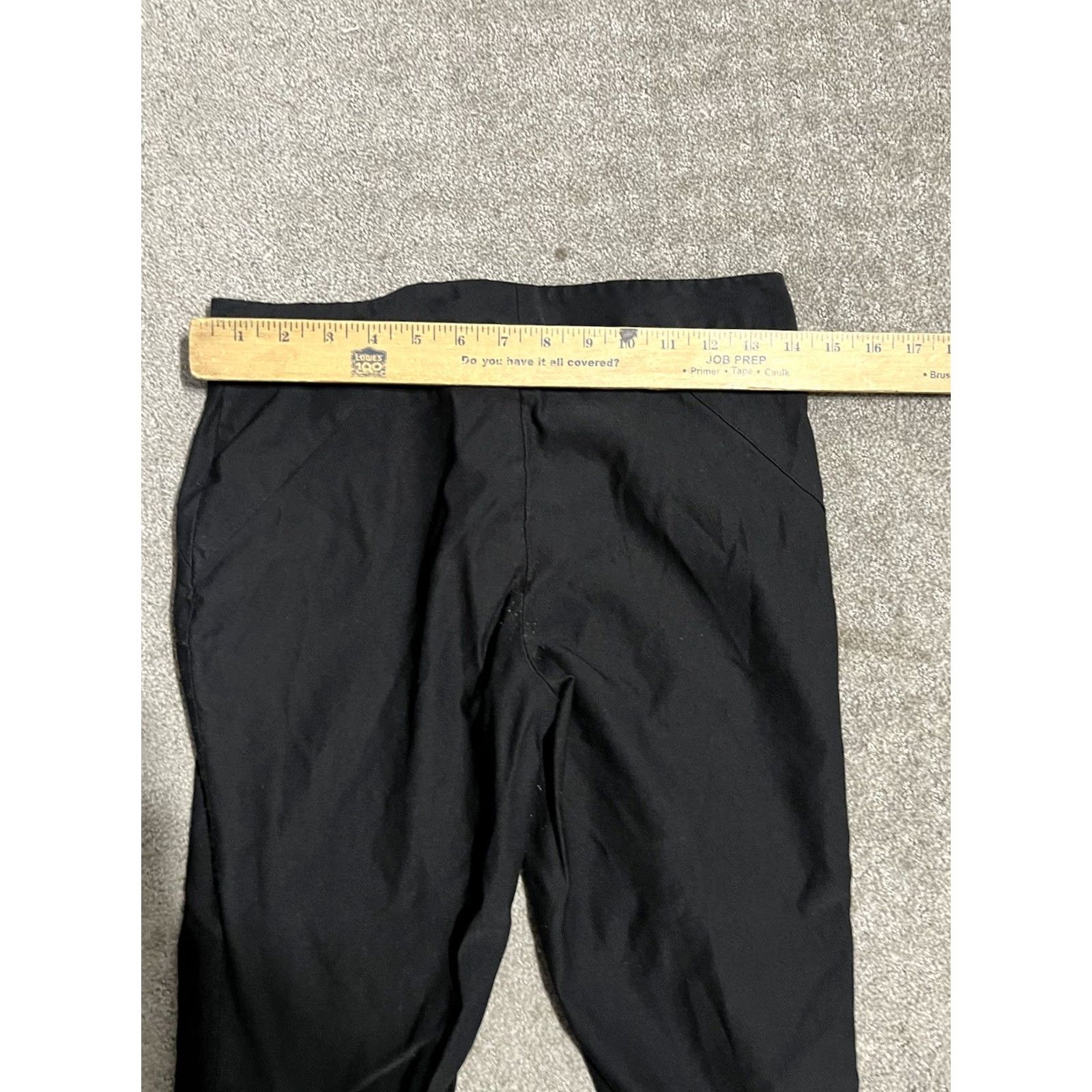 Calvin Klein Calvin Klein Black Dress Pants Womens Size 4 Slim Straight Career 28x26 Dress Pants Size 27" / US 4 / IT 40 - 5 Thumbnail