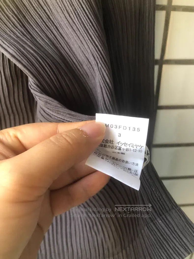 Issey Miyake Issey Miyake Pin-Tuck Jacket Size L / US 10 / IT 46 - 4 Thumbnail
