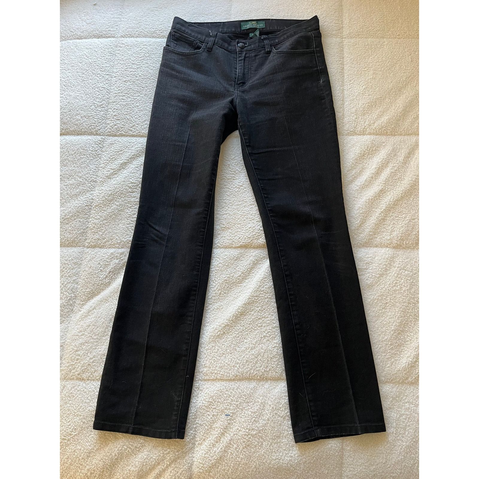 Lauren Ralph Lauren We the free denim distressed jeans black size 27 Size 30" / US 8 / IT 44 - 1 Thumbnail