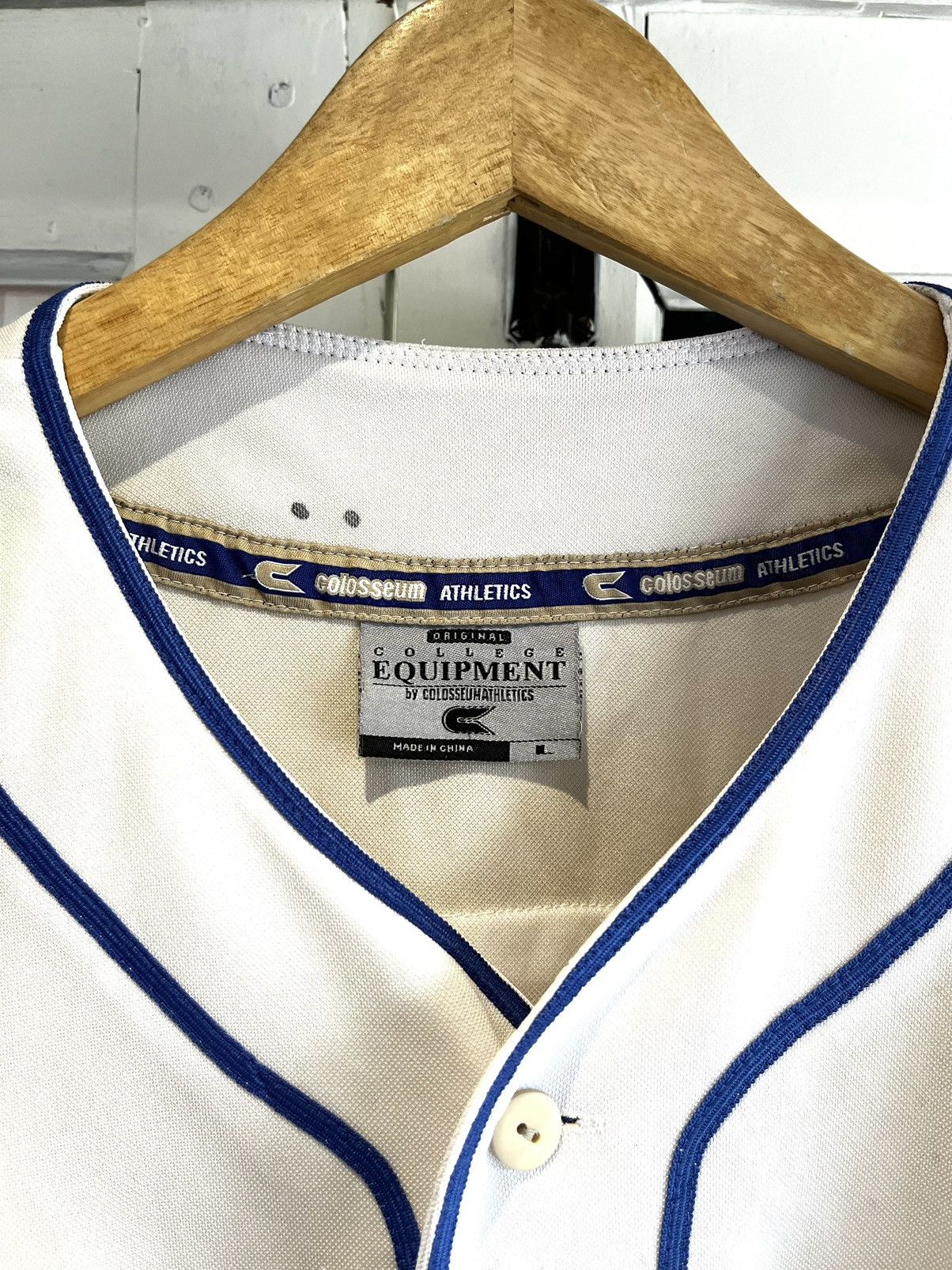 Colosseum Athletics × MLB × NCAA JERSEY BASEBALL COLLOSEUM ATHLETIC UC DAVISAGGIES CALIFORNIA Size US XL / EU 56 / 4 - 7 Thumbnail