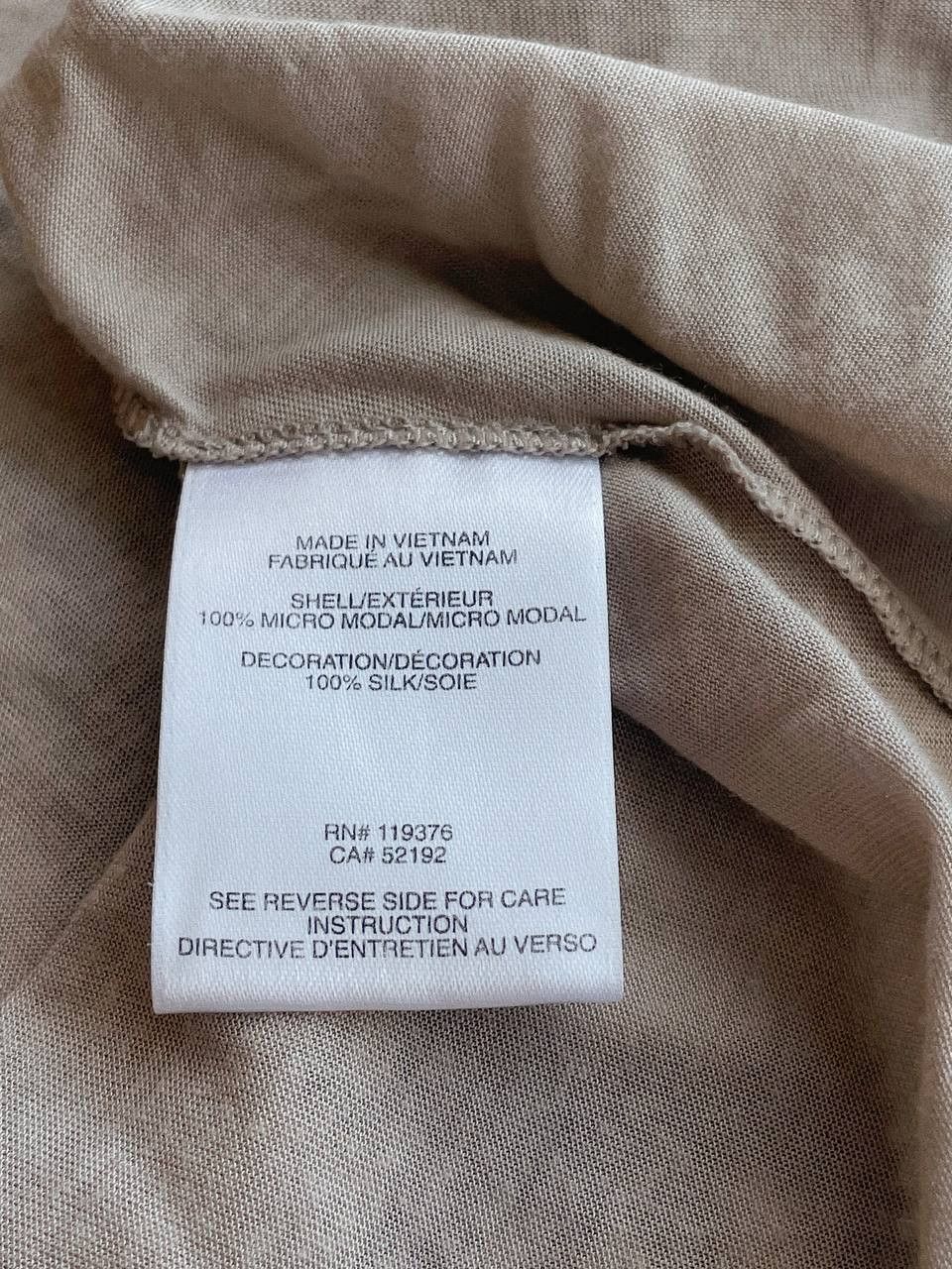 Helmut Lang Helmut Lang Cardigan Beige Sheer Silk Lace Trim Size S / US 4 / IT 40 - 13 Thumbnail