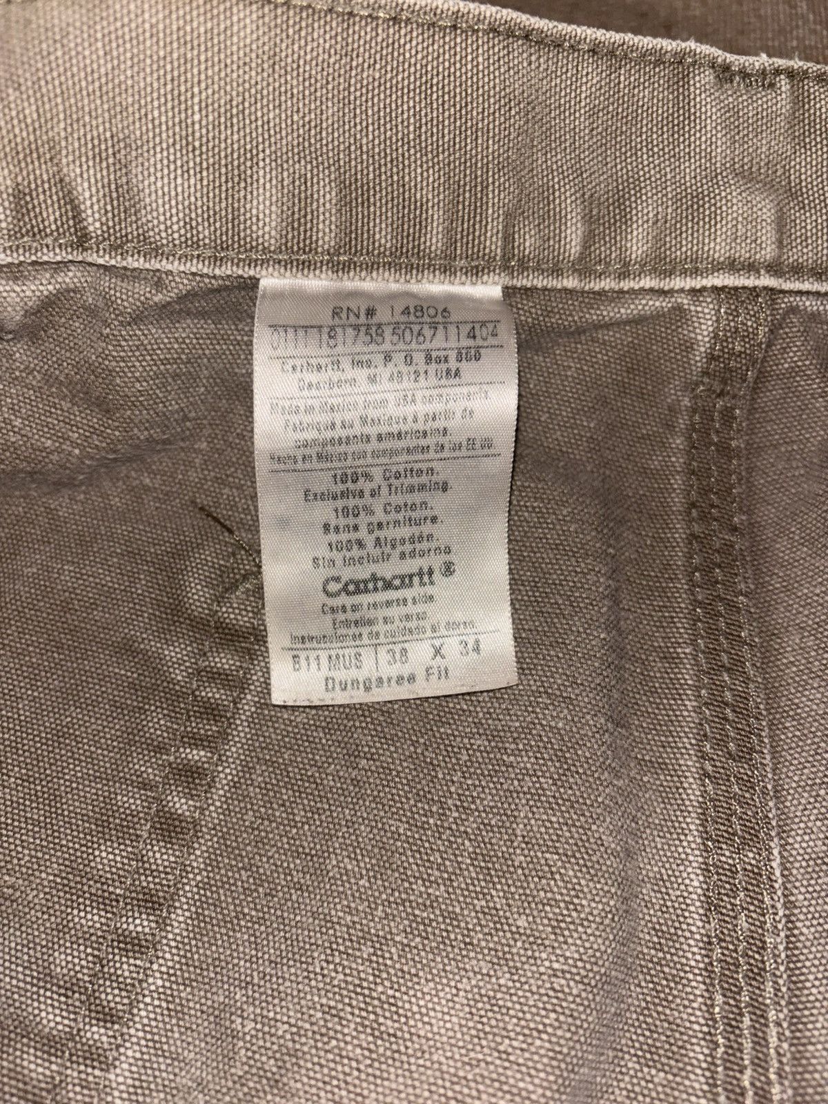 Carhartt Carhartt workwear pants 38x34 tan Size US 34 / EU 50 - 5 Thumbnail