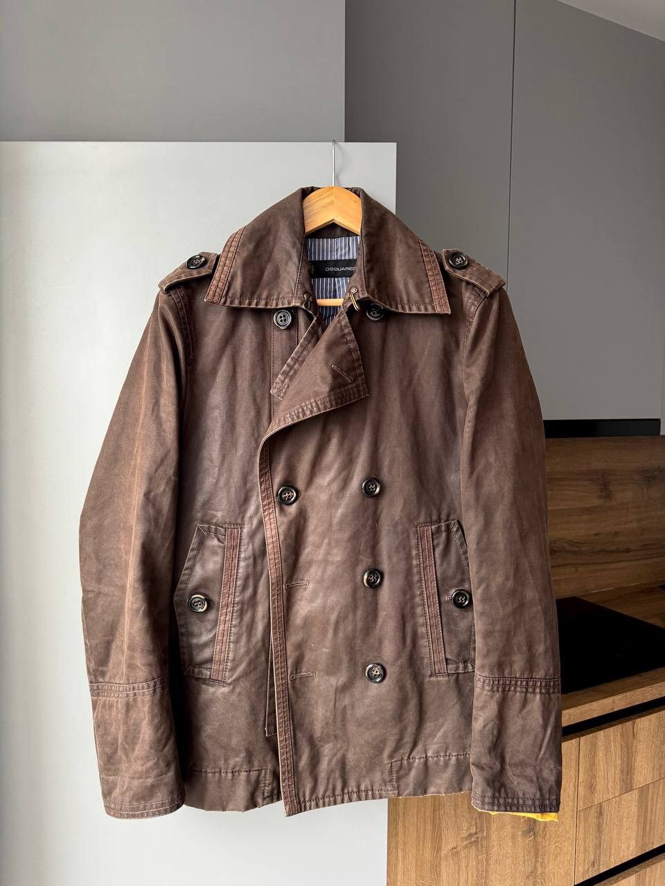 Dsquared2 Vintage Dsquared2 Style Military War Jacket Size US S / EU 44-46 / 1 - 1 Thumbnail