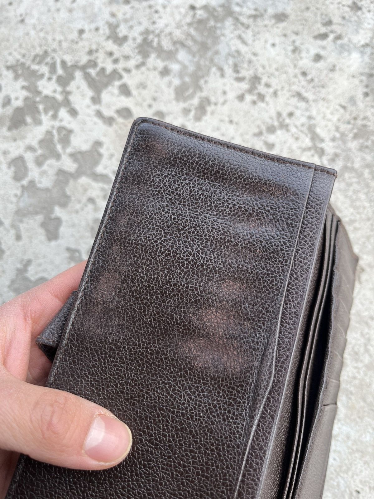 Bvlgari Vintage Bvlgari Big Logo Leather Wallet Case Clutch Holder Size ONE SIZE - 12 Thumbnail