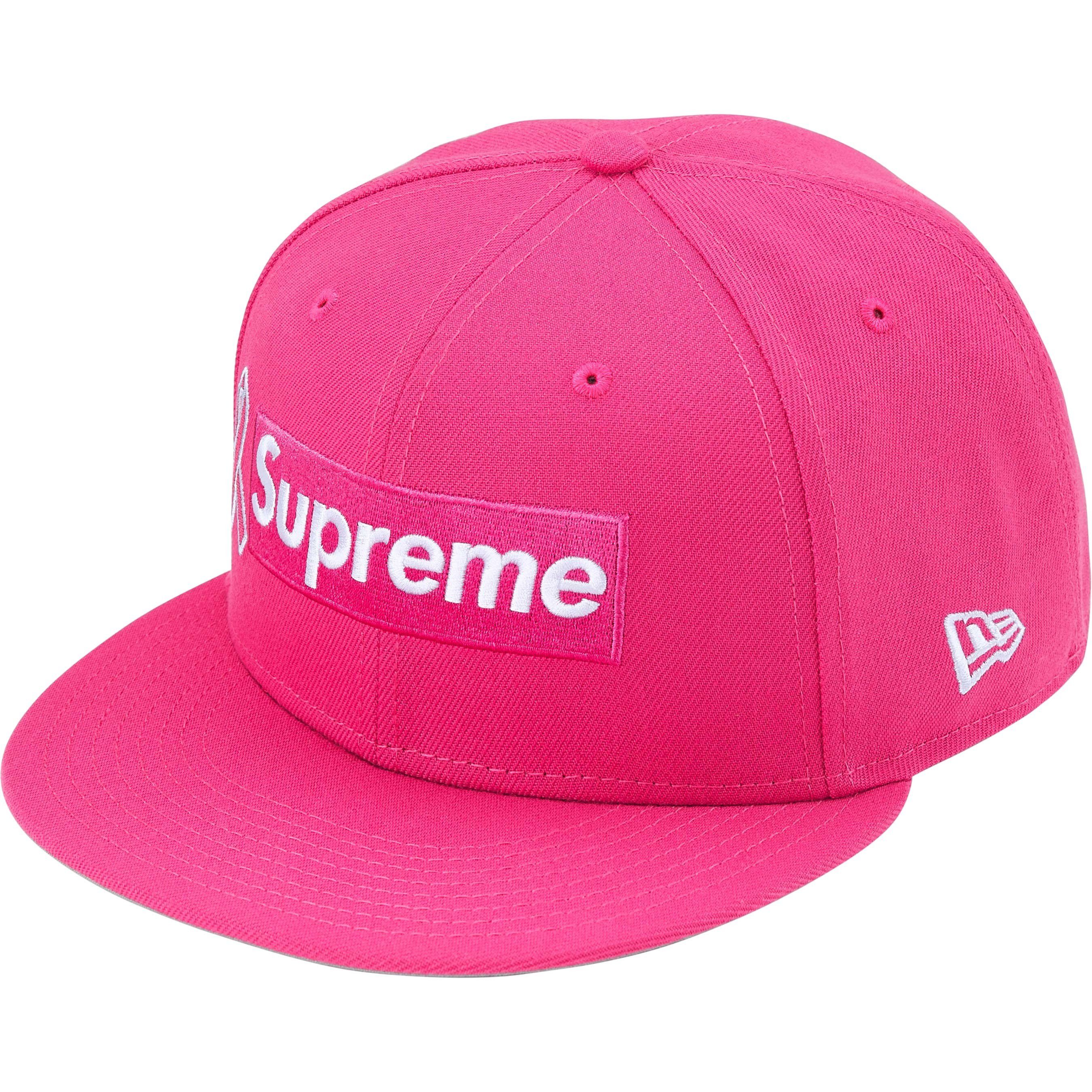 【7 1/2】Breast Cancer Awareness Box Logo Supreme Breast Cancer Awareness Box Logo New Era (FW25) - $58