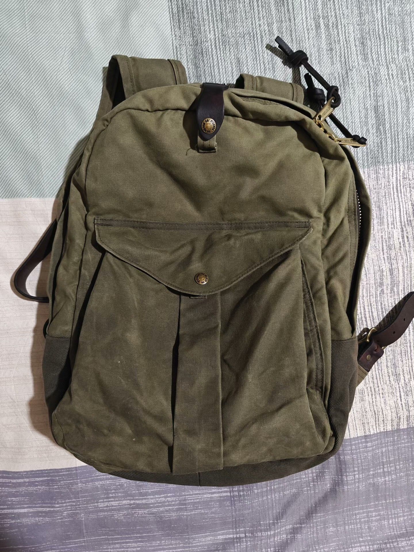 Filson Filson 70307 Waxed Canvas Backpack Size ONE SIZE - 1 Thumbnail