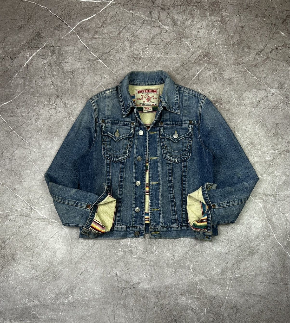 True Religion True Religion denim jeans jacket Jimmy super Size US M / EU 48-50 / 2 - 17 Thumbnail