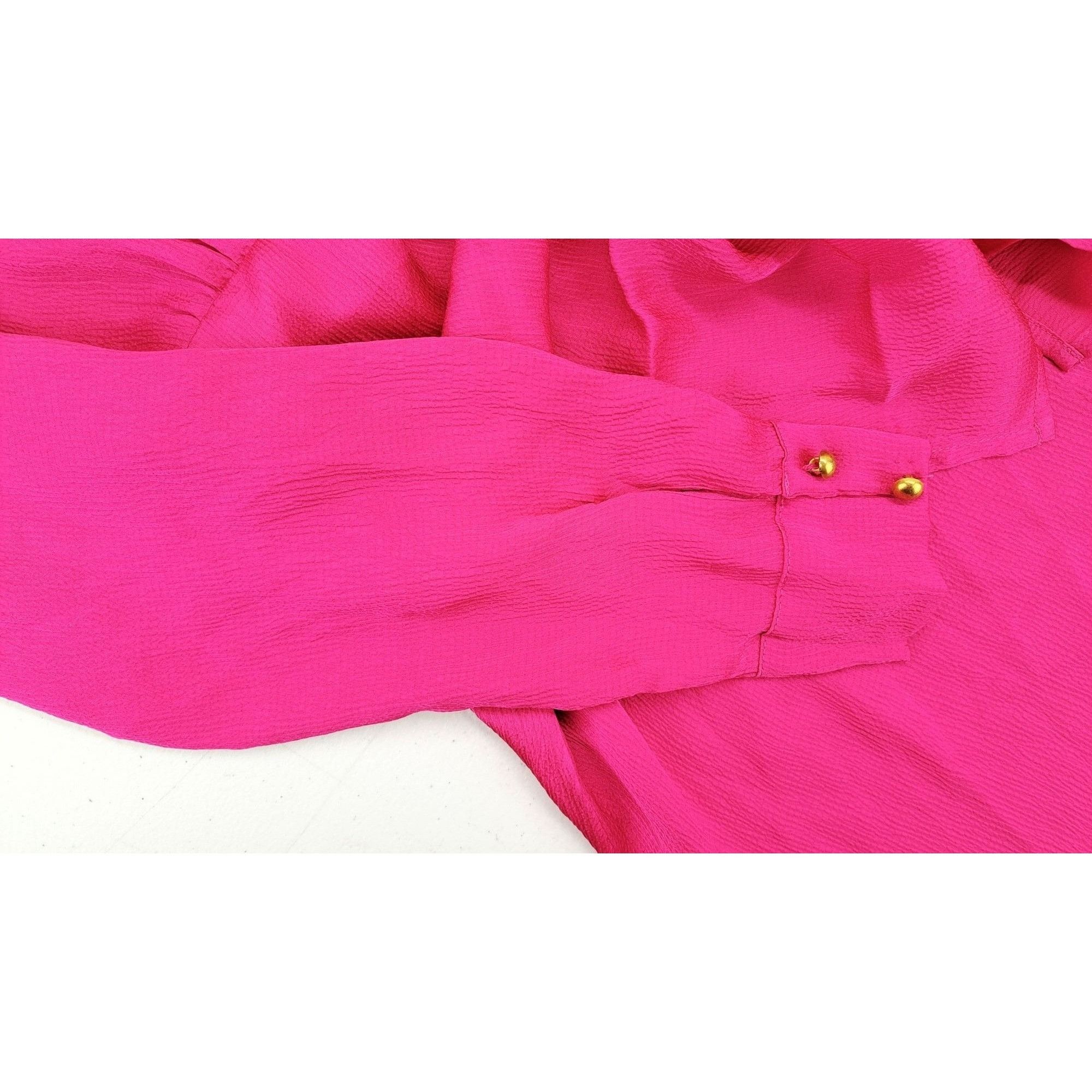 Other Emerald Sundae Pink Long Sleeve Mini Dress With Tie Waist Size M / US 6-8 / IT 42-44 - 8 Thumbnail