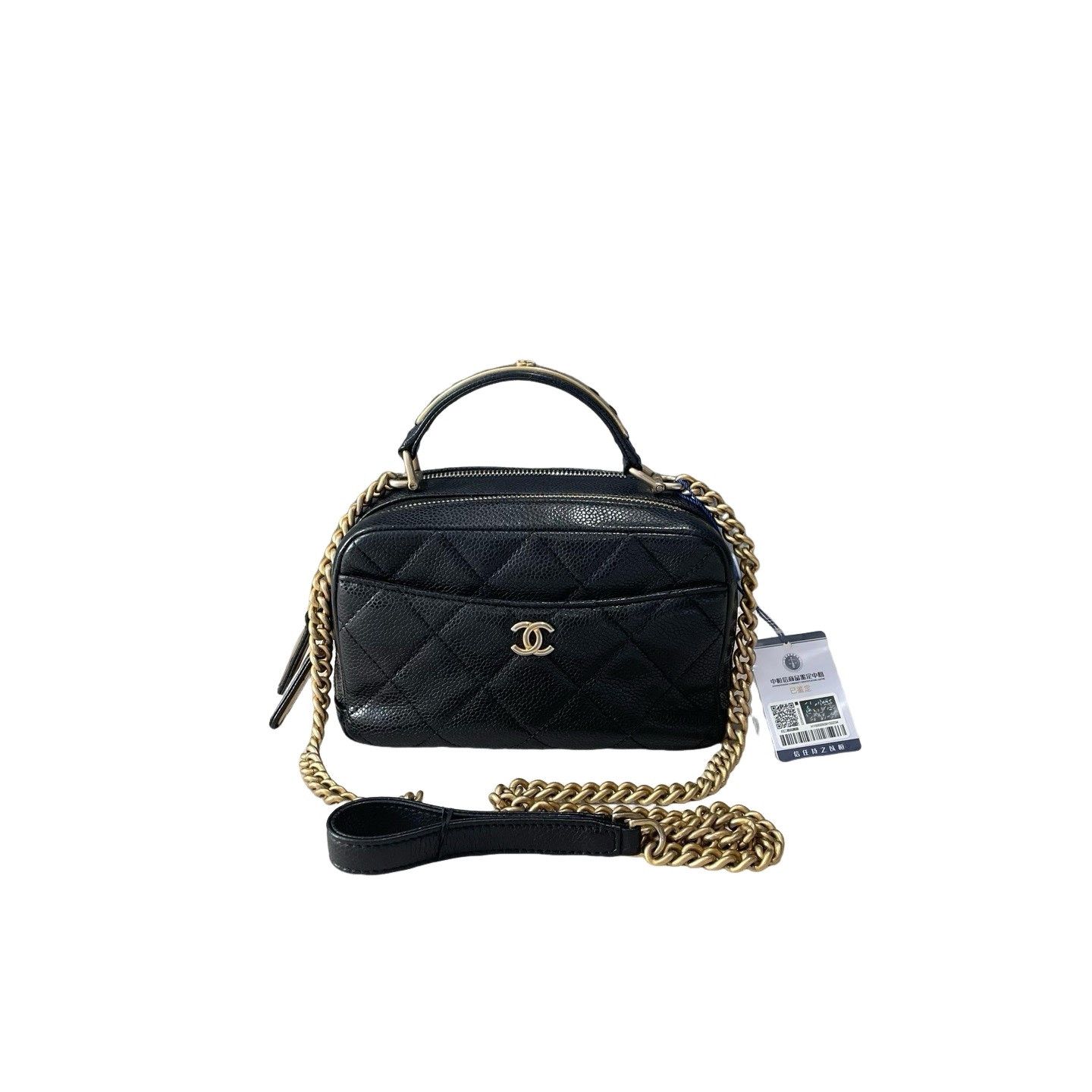 Chanel Chanel Quilted Caviar Camera Case Bag Size ONE SIZE Size ONE SIZE - 1 Thumbnail