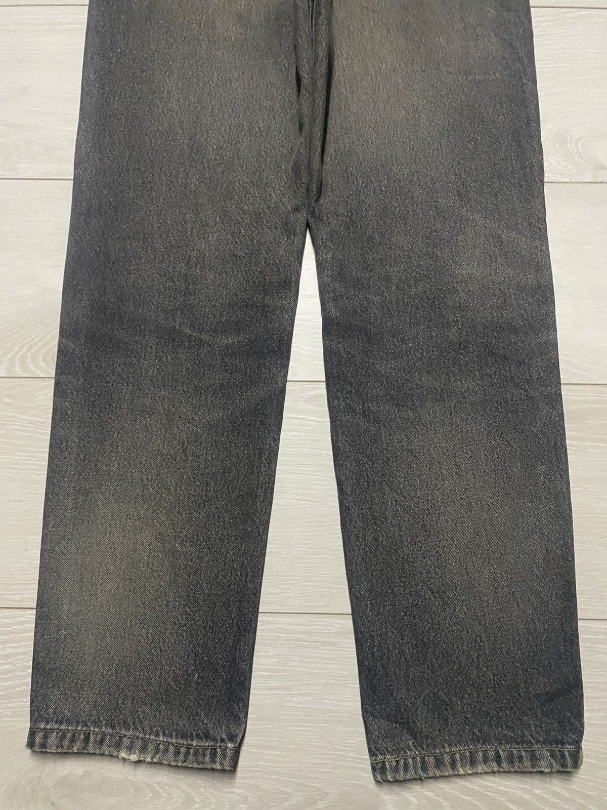 Japanese Brand Japanese Brand Mud Wash Denim Tappered Leg Jeans Size US 31 - 6 Thumbnail