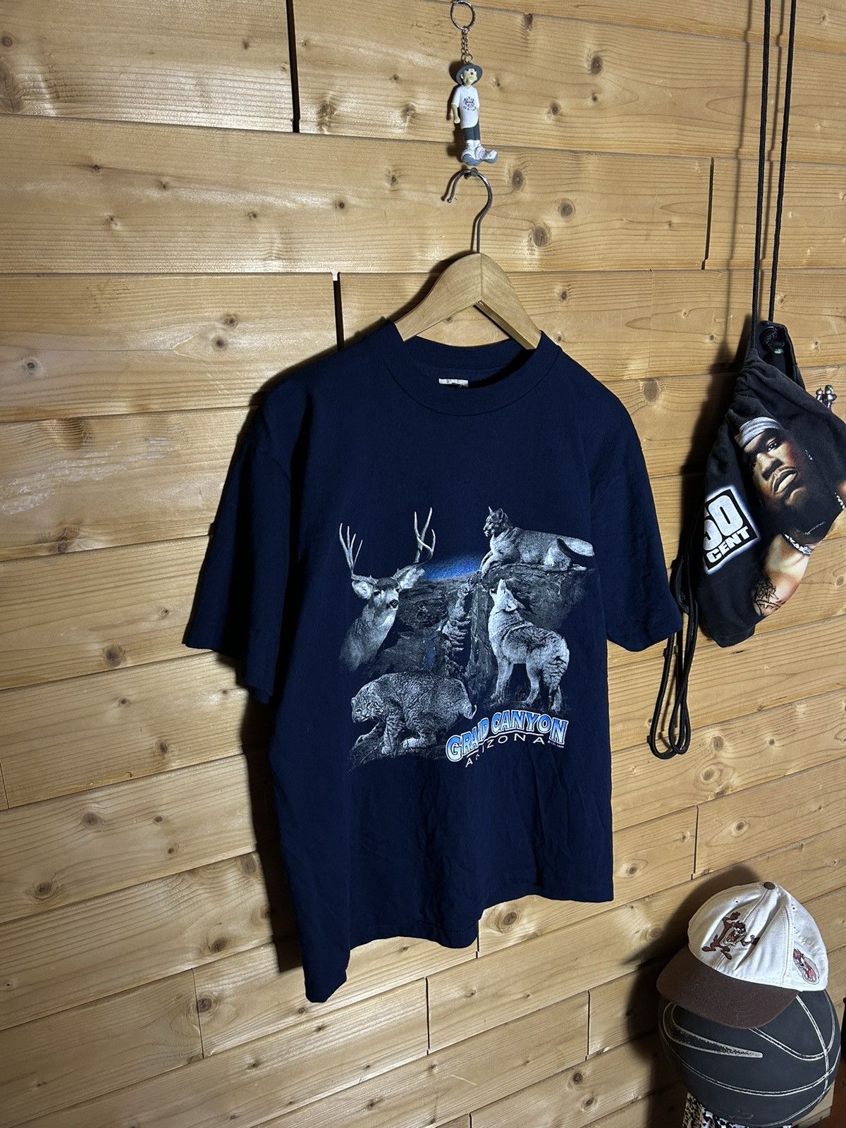 Vintage Vintage 1999 Grand Canyon single stitch t shirt Size US M / EU 48-50 / 2 - 1 Thumbnail