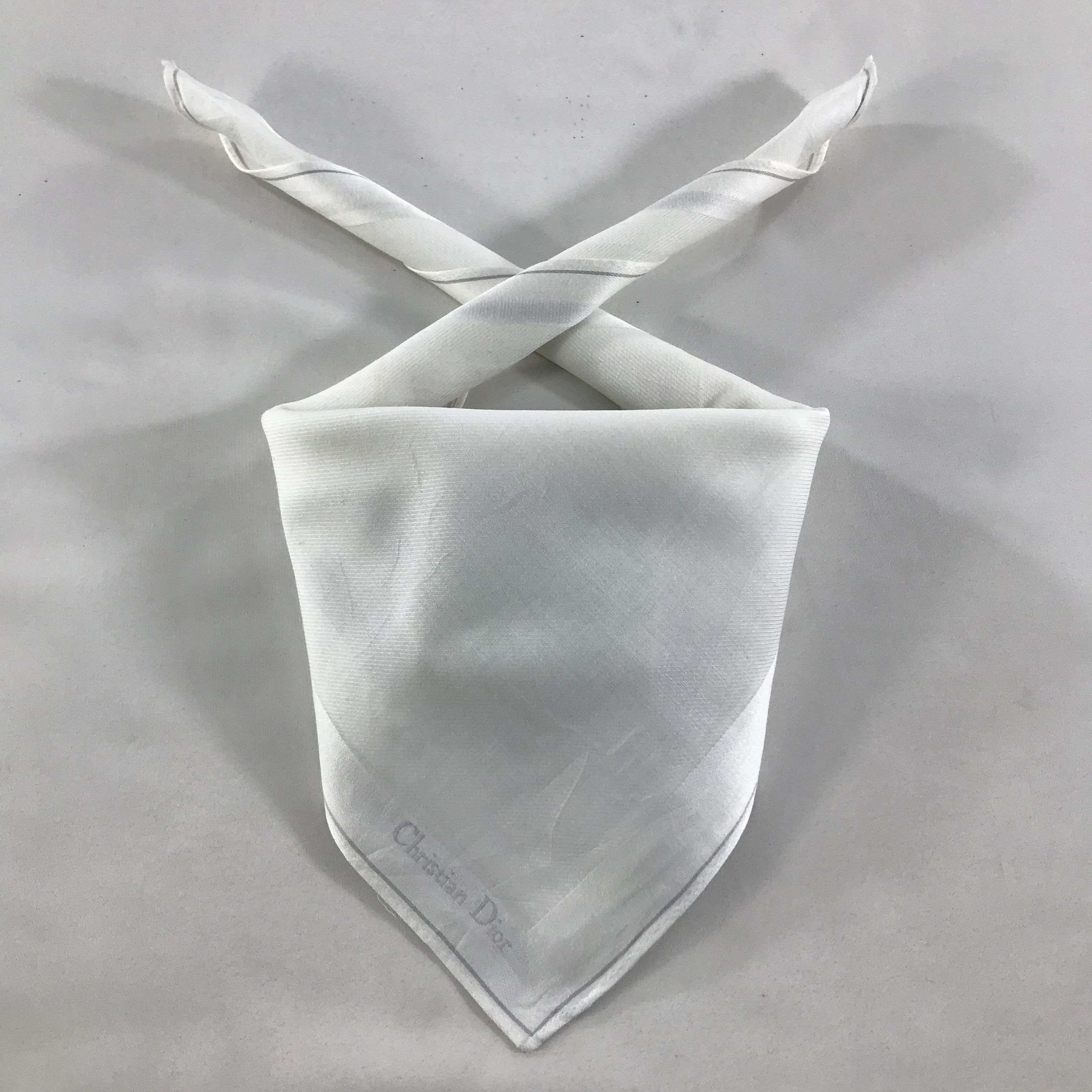 Vintage Christian Dior Bandana / Handkerchief / Neckerchief - S1235 Size ONE SIZE - 3 Thumbnail