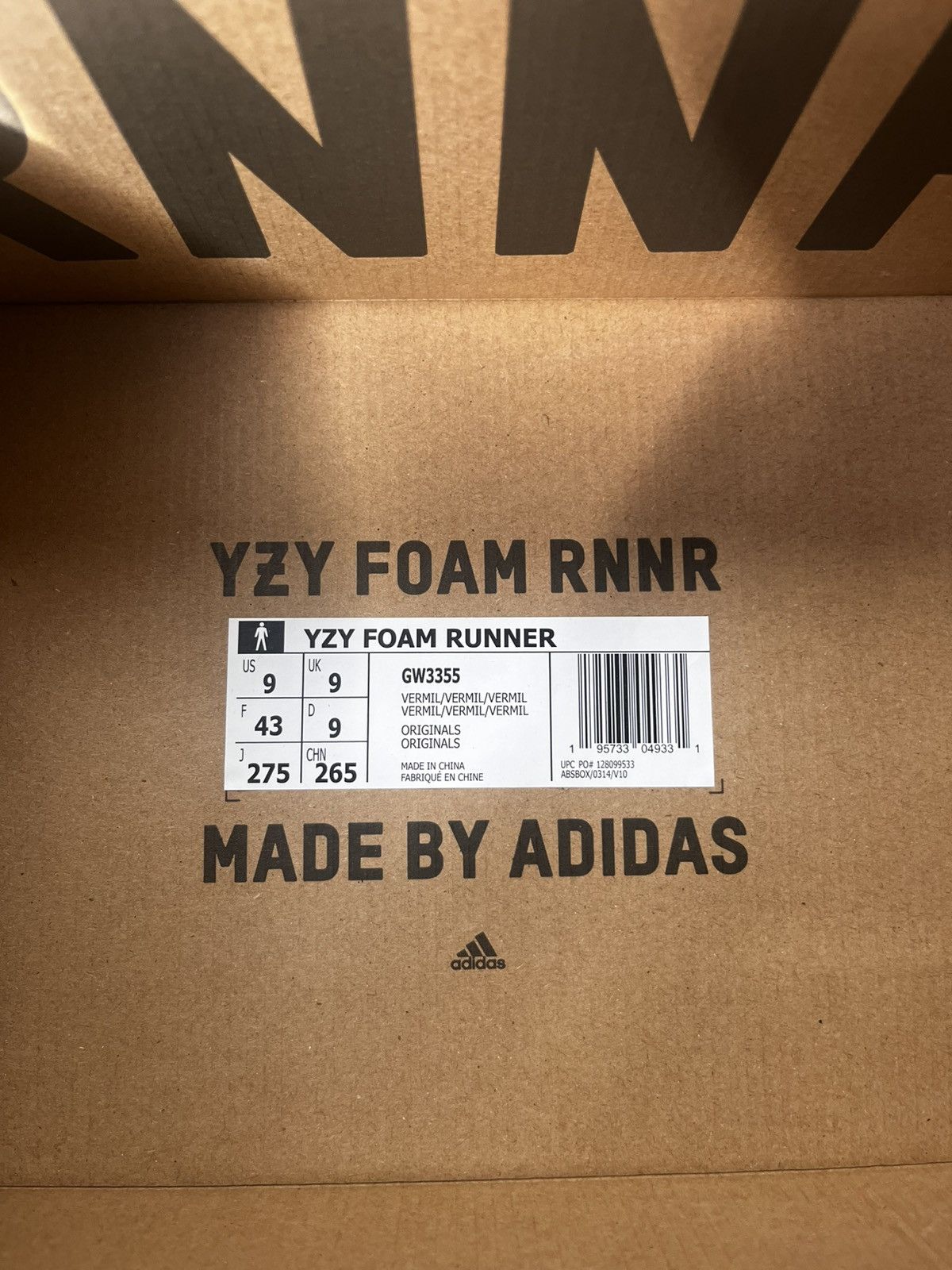Yeezy Yeezy Foam Runner Size US 9 / EU 42 - 5 Thumbnail