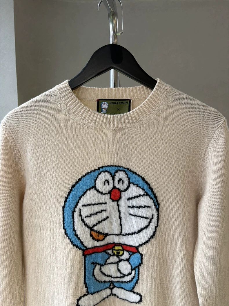 Gucci Gucci Doraemon co-branded sweater 2502-Nextarrow Size US XS / EU 42 / 0 - 4 Thumbnail
