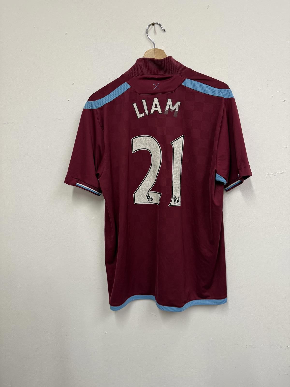 Umbro West Ham United 2009/10 Season Official Football Shirt Size ONE SIZE - 4 Thumbnail