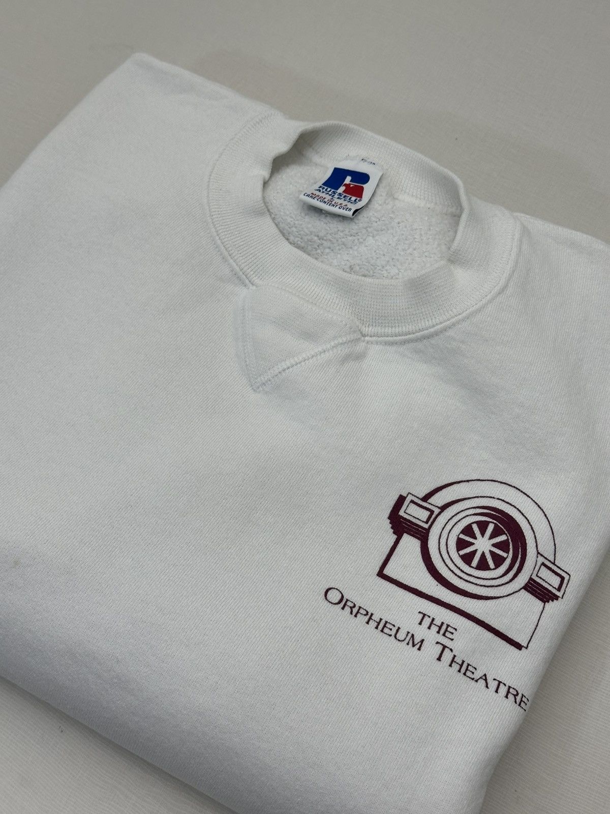 Russell Athletic Vintage 90s The Orpheum Theatre Russell Athletic Crewneck L Size US L / EU 52-54 / 3 - 7 Thumbnail