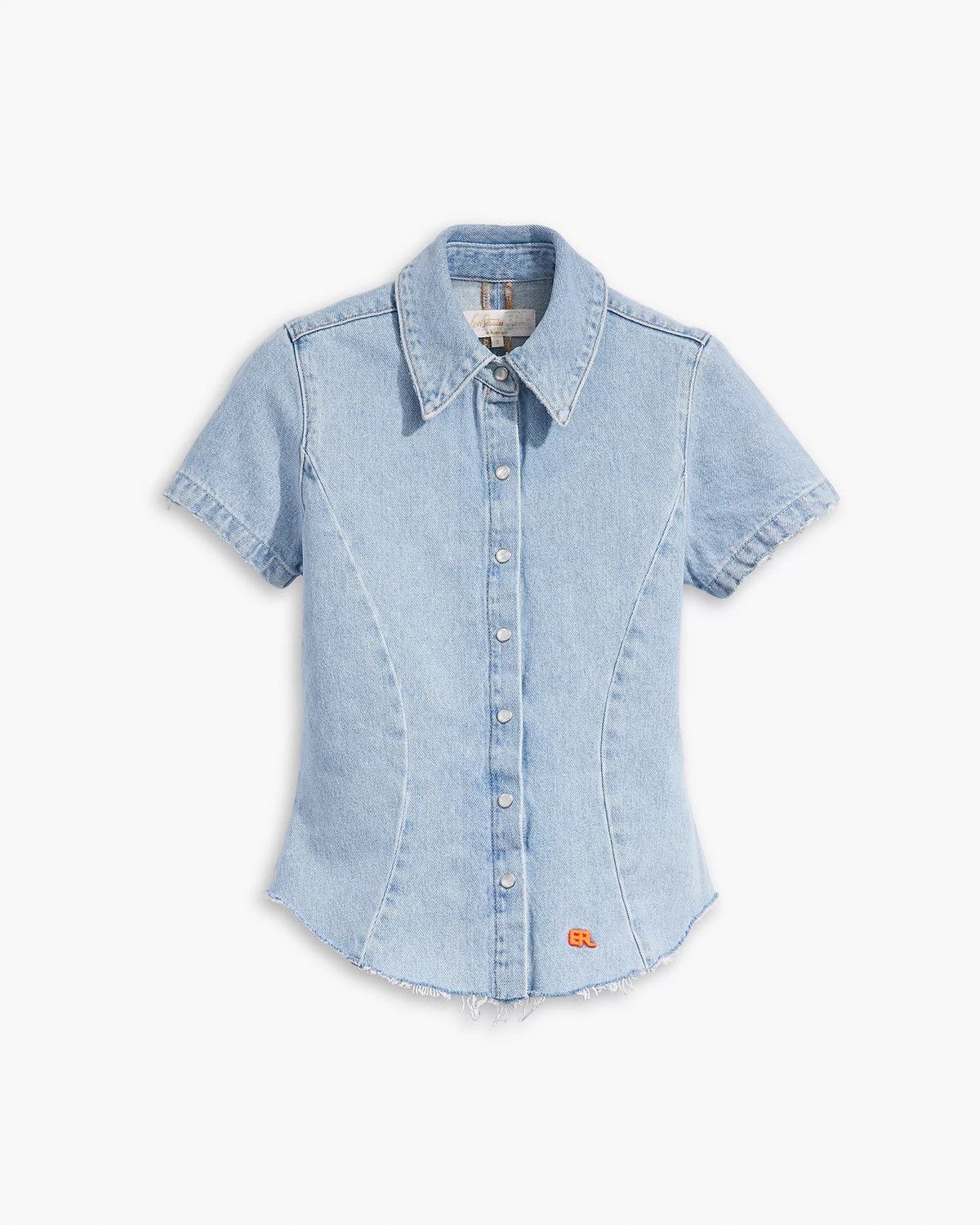 ERL × Levi's LEVI’S® X ERL FITTED DENIM SHIRT Size XS / US 0-2 / IT 36-38 - 1 Thumbnail