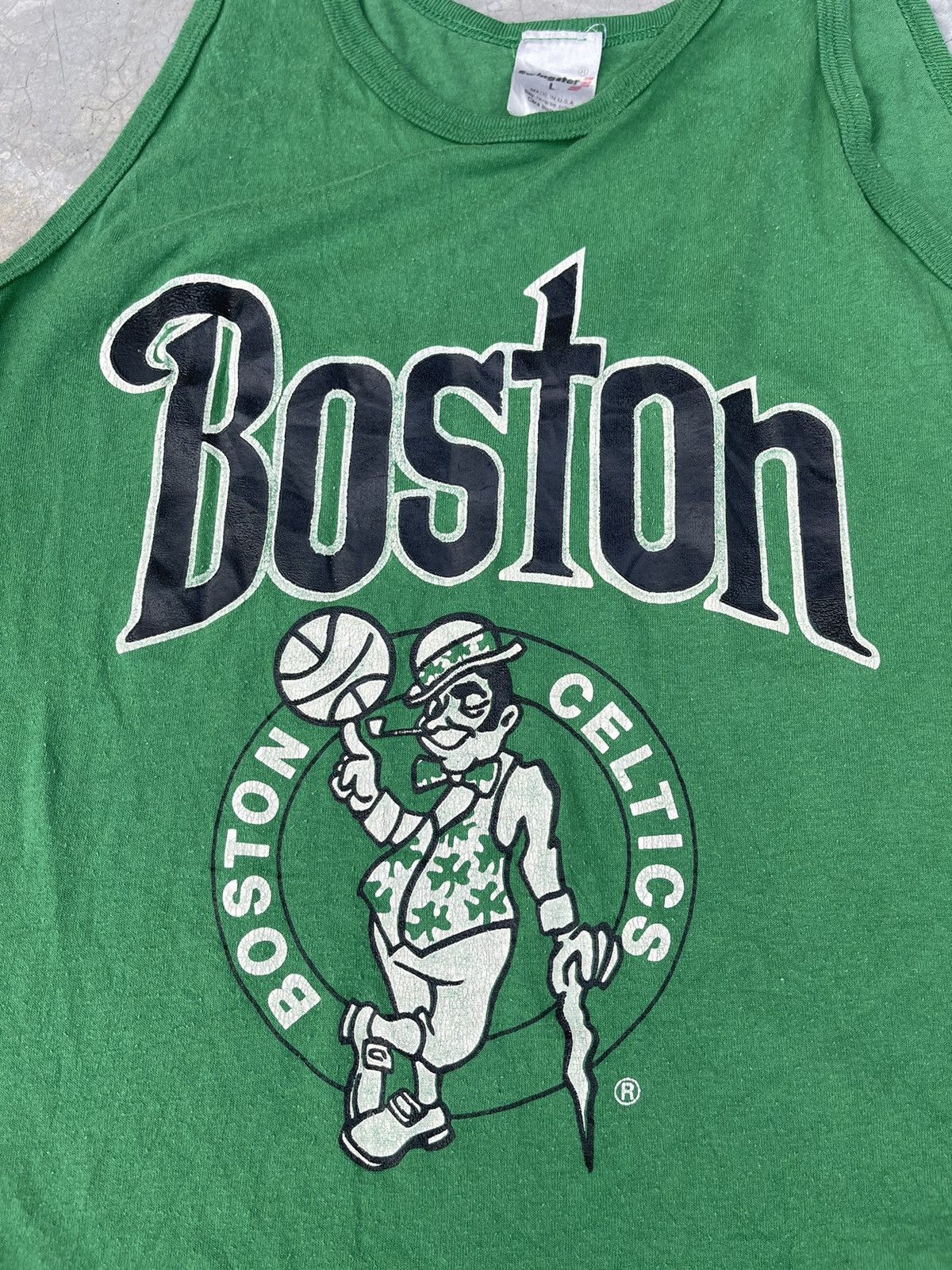 NBA × Sports Specialties × Vintage Vintage 80’s NBA Boston Celtics Tank Top L Made in USA Size US L / EU 52-54 / 3 - 2 Thumbnail