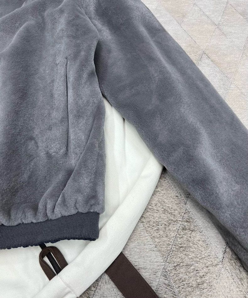 Loro Piana LORO PIANA size50 Men's double-sided mink fur Bomber jacket Size US M / EU 48-50 / 2 - 6 Thumbnail