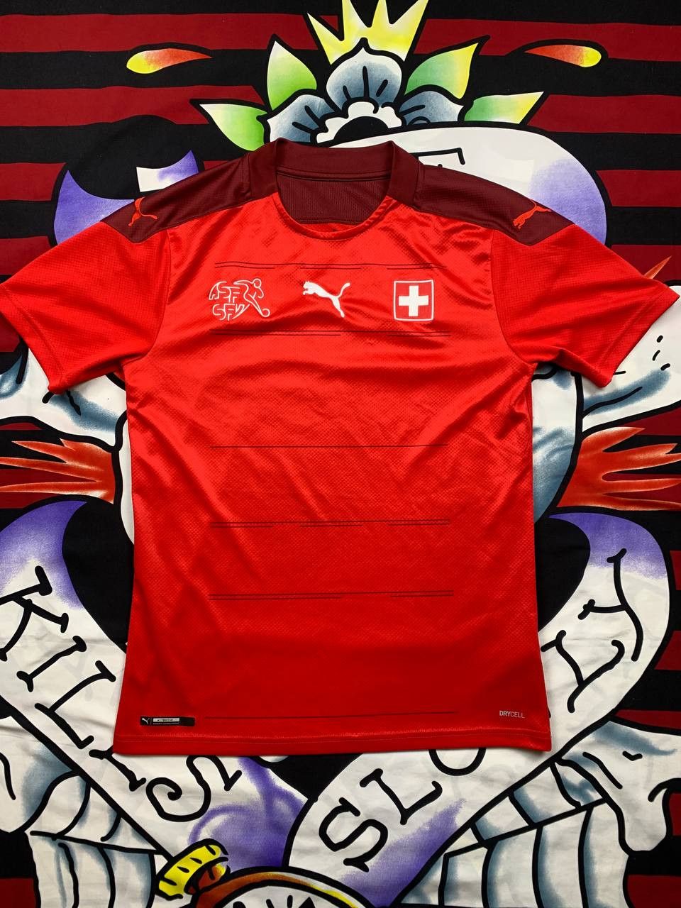 Puma Switzerland 20/21 Puma Home shirt soccer jersey Size S Size US S / EU 44-46 / 1 - 1 Thumbnail