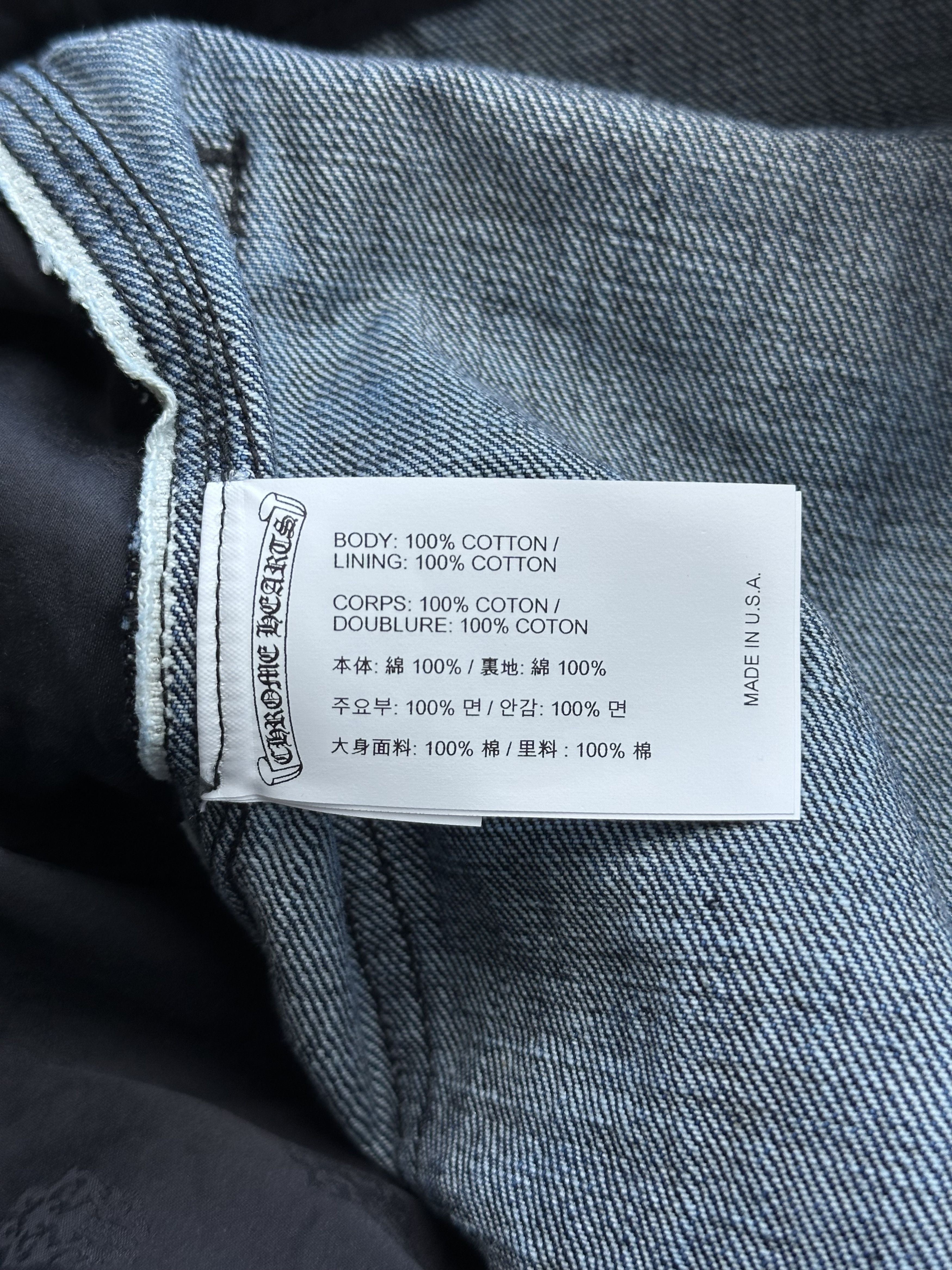 Chrome Hearts Chrome Hearts Blue Carpenter Pants Size US 30 / EU 46 - 4 Thumbnail