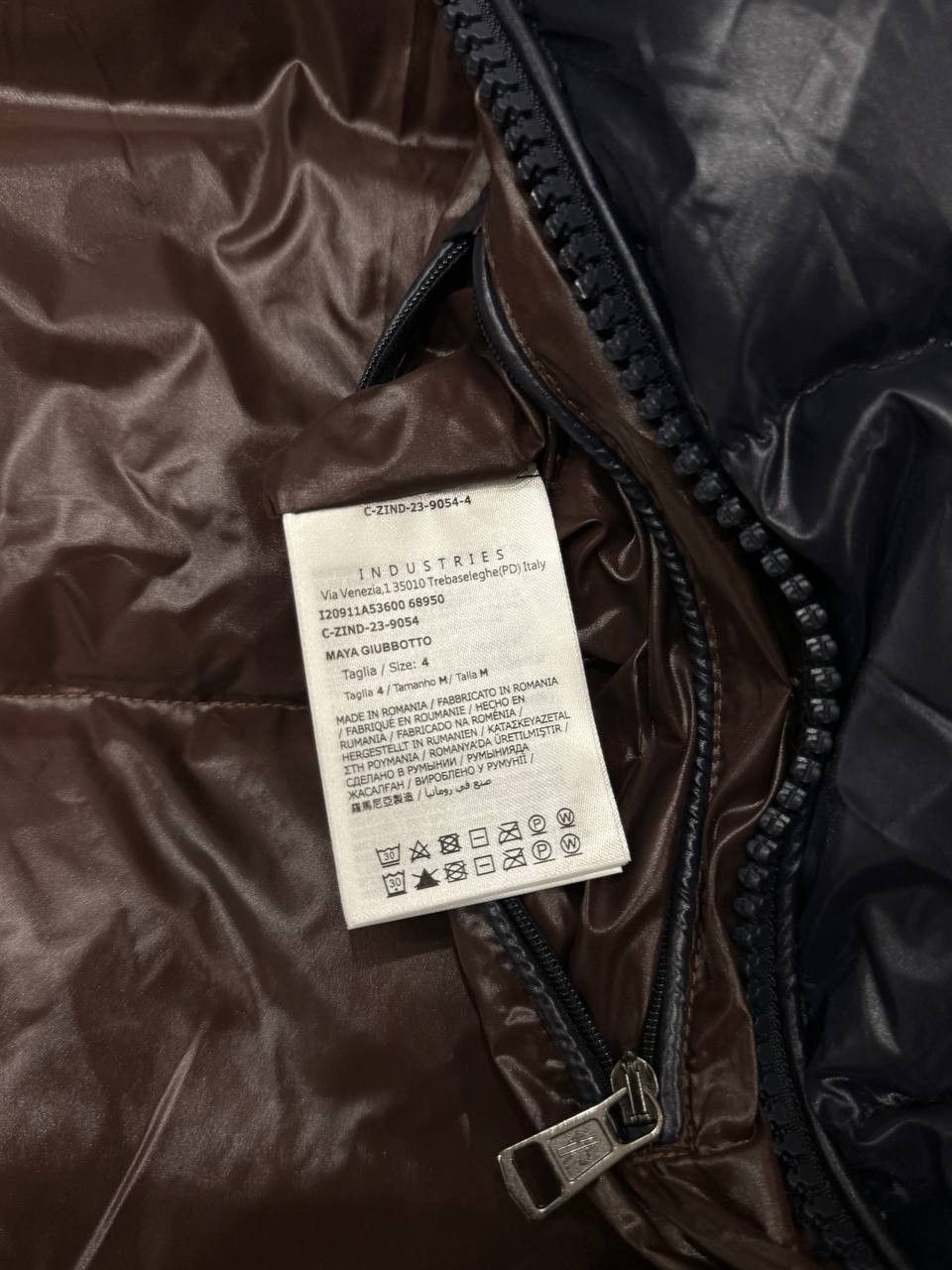 Moncler Moncler Maya Giubbotto Navy Size US L / EU 52-54 / 3 - 7 Thumbnail