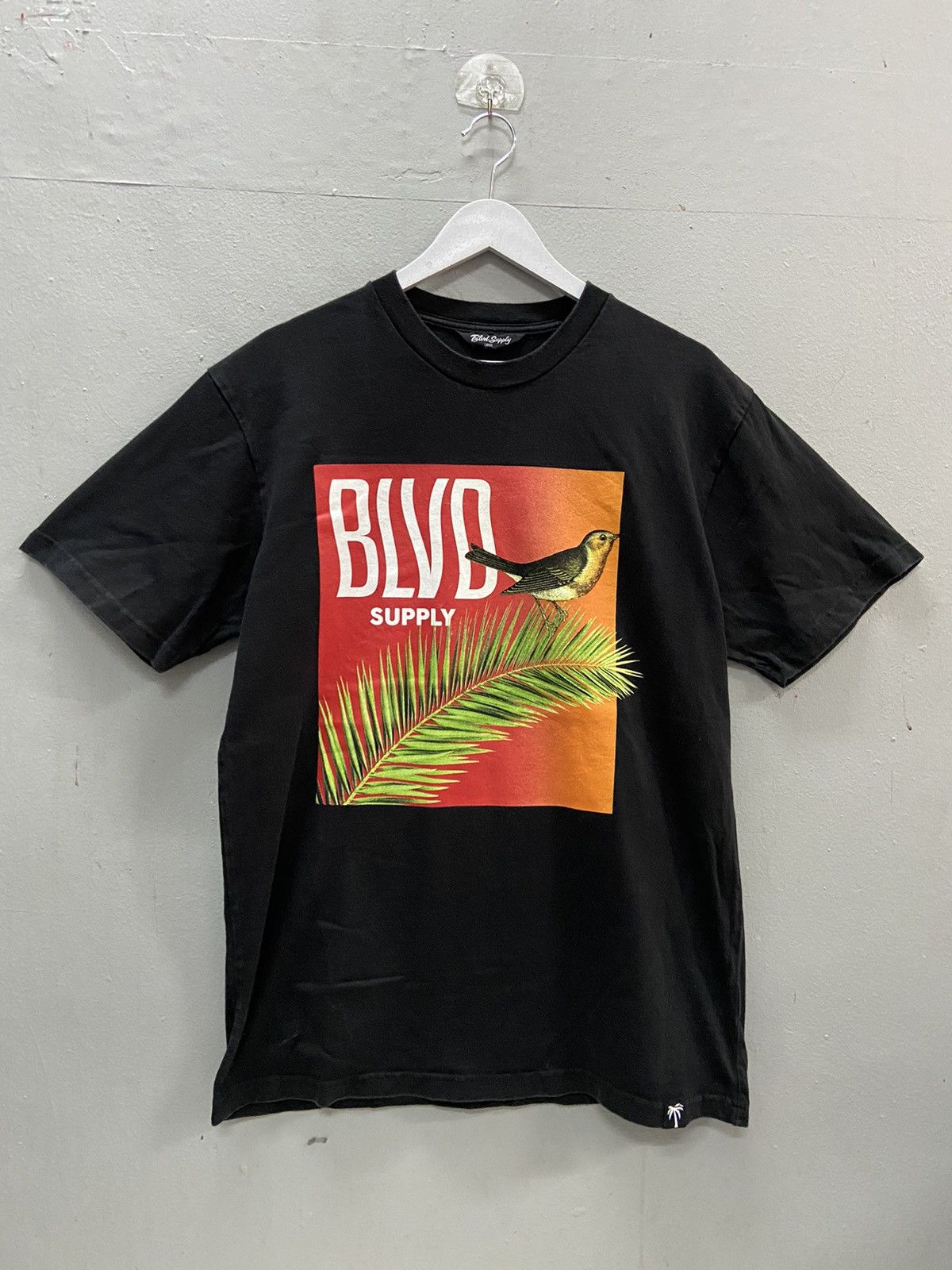 BLVD BLVD SUPPLY BIRD SHORT SLEEVE TEE SHIRT Size US L / EU 52-54 / 3 - 1 Thumbnail