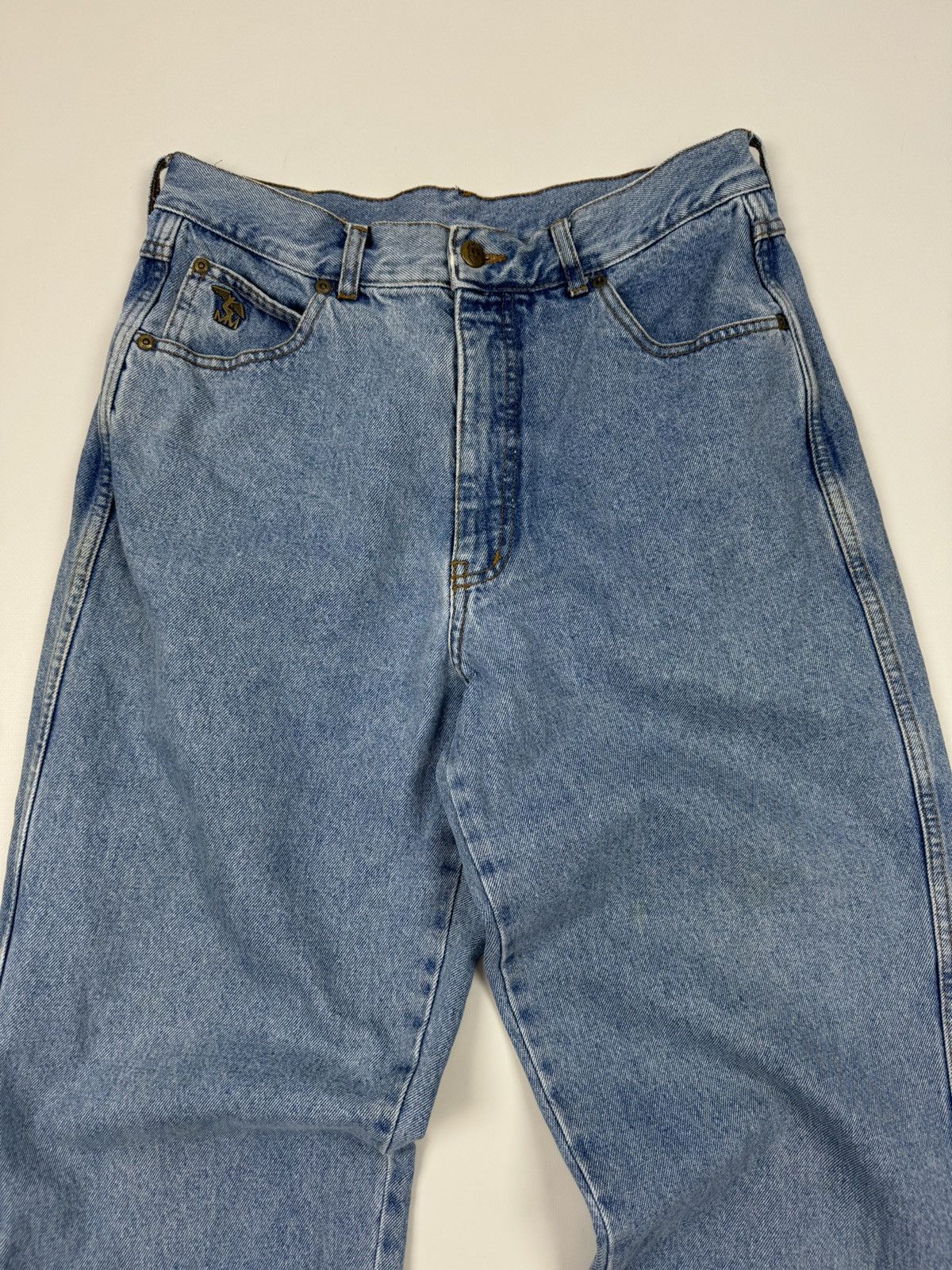 Vintage Vintage Rare Maison Mollerus Washed Denim Jeans Pants Size 30" / US 8 / IT 44 - 3 Thumbnail