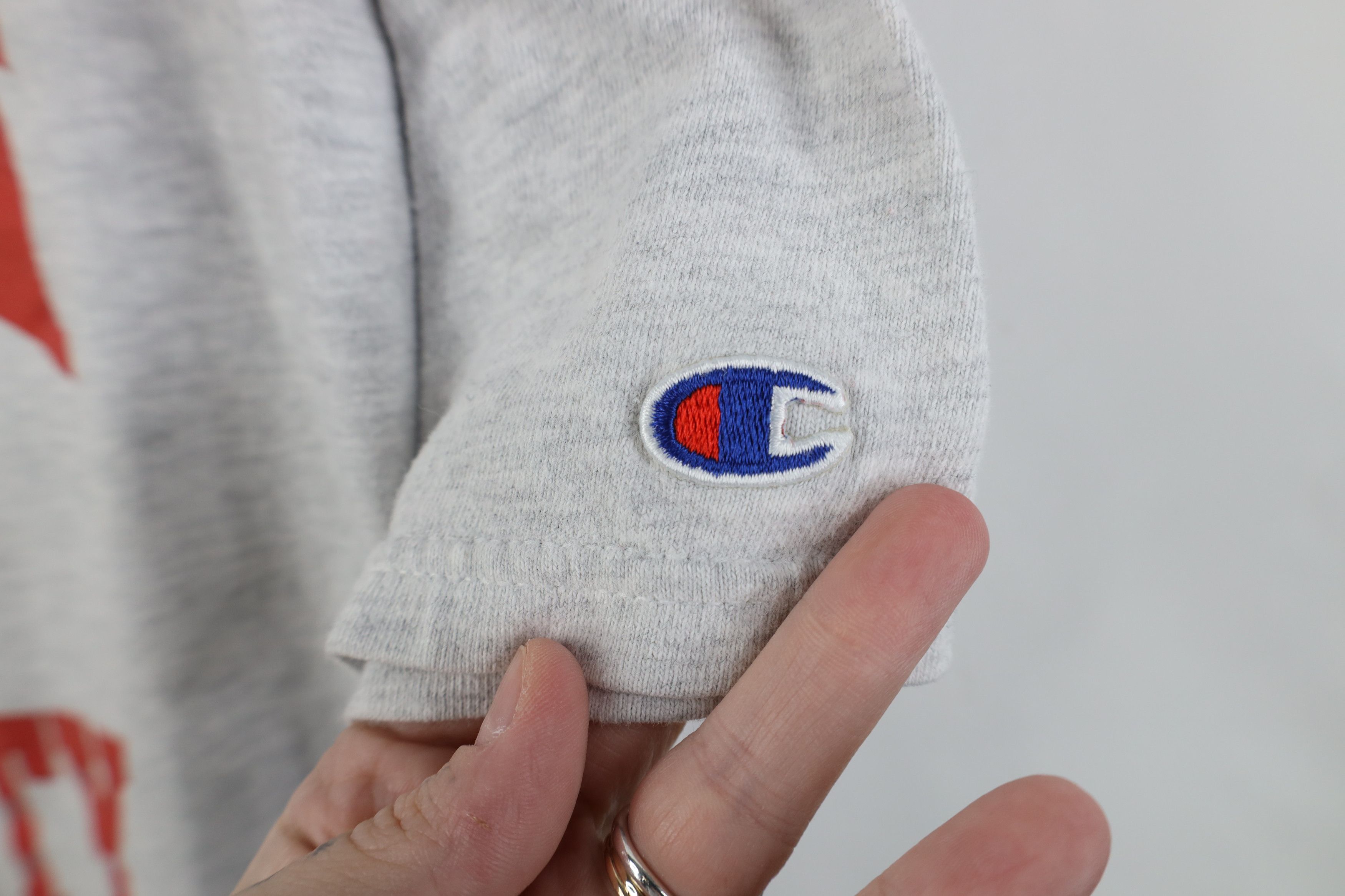 Champion Vintage 90s Champion University of Ohio Short Sleeve T-Shirt Size US XXL / EU 58 / 5 - 4 Thumbnail