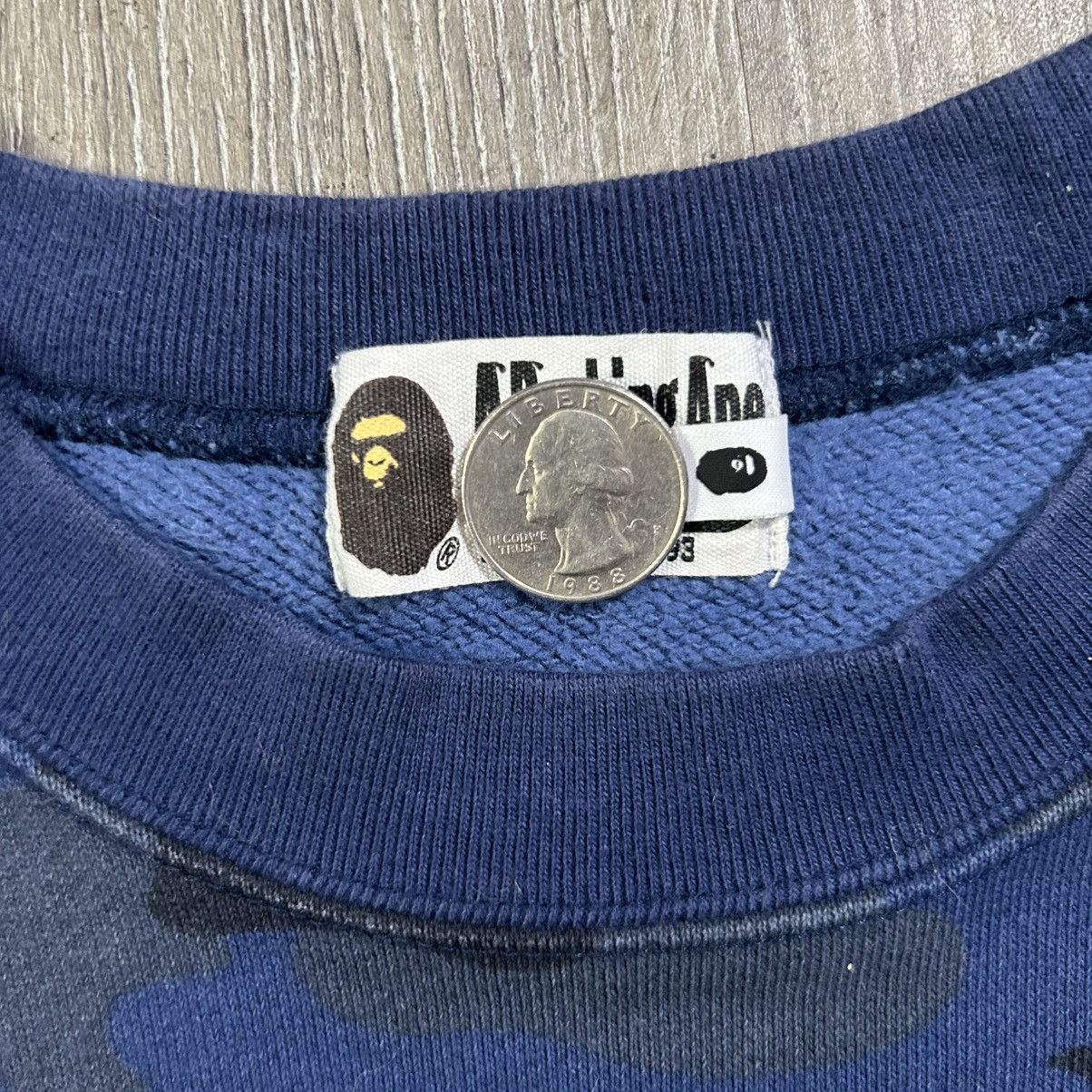 Bape BAPE Blue Camo Sweatshirt Size US M / EU 48-50 / 2 - 5 Thumbnail