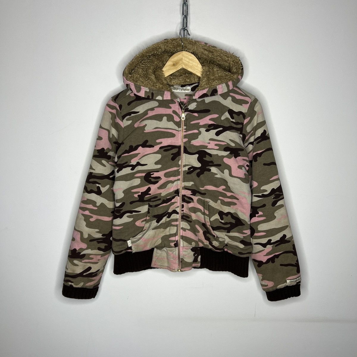 If Six Was Nine × Japanese Brand × Le Grande Bleu (L.G.B.) Vintage Fur Hoodie Giga DX If6was9 LGB Style Sweatshirt Y2K Size M / US 6-8 / IT 42-44 - 1 Thumbnail