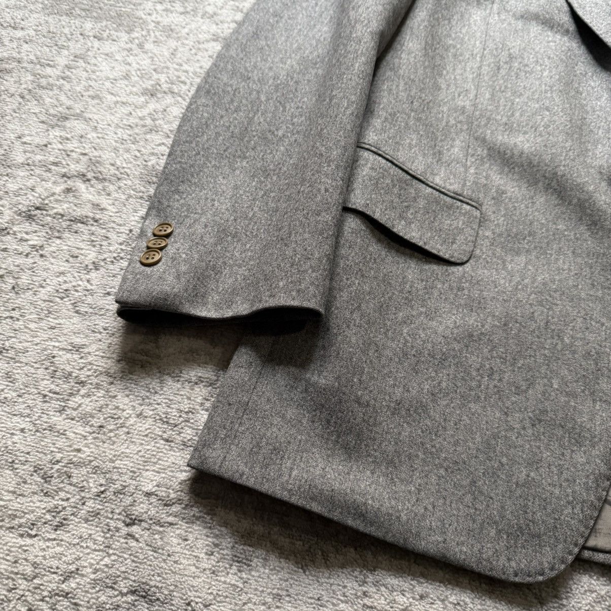 Yves Saint Laurent 1970's Yves Saint Laurent Wool Tailored Suit Jacket and Vest Size 38R - 4 Thumbnail