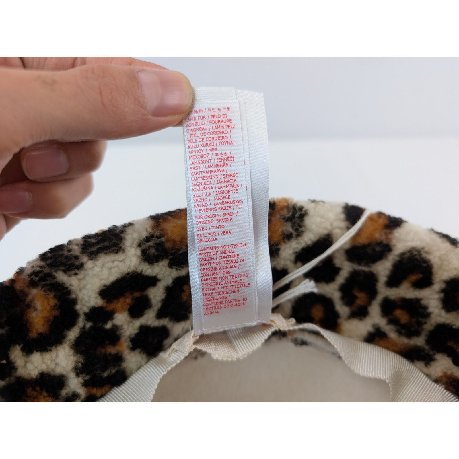 Marni o1rshd1 Size: L / Shearling Leopard Print Bucket Cap / Hat Size ONE SIZE - 21 Thumbnail