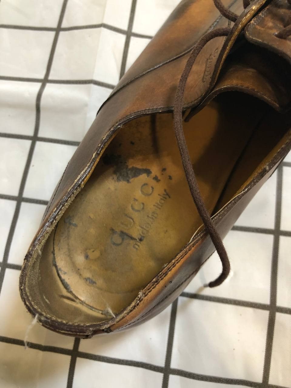 Gucci Gucci Horsebit Loafers Men Leather Dress Shoes Size US 8 / EU 41 - 11 Thumbnail