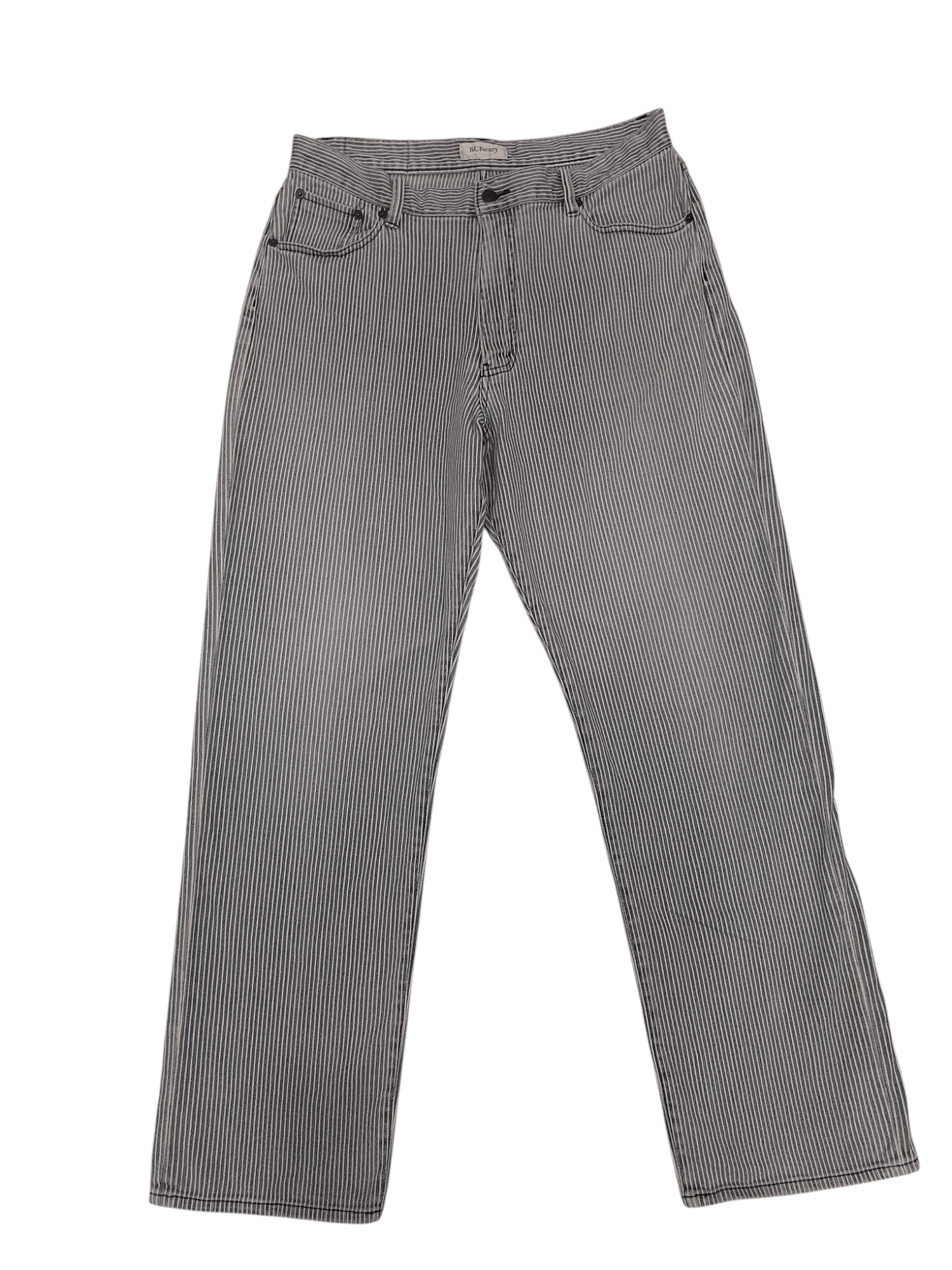 Japanese Brand B.C. Factory Hickory Denim (F474) Waist 32 Size US 32 / EU 48 - 3 Thumbnail