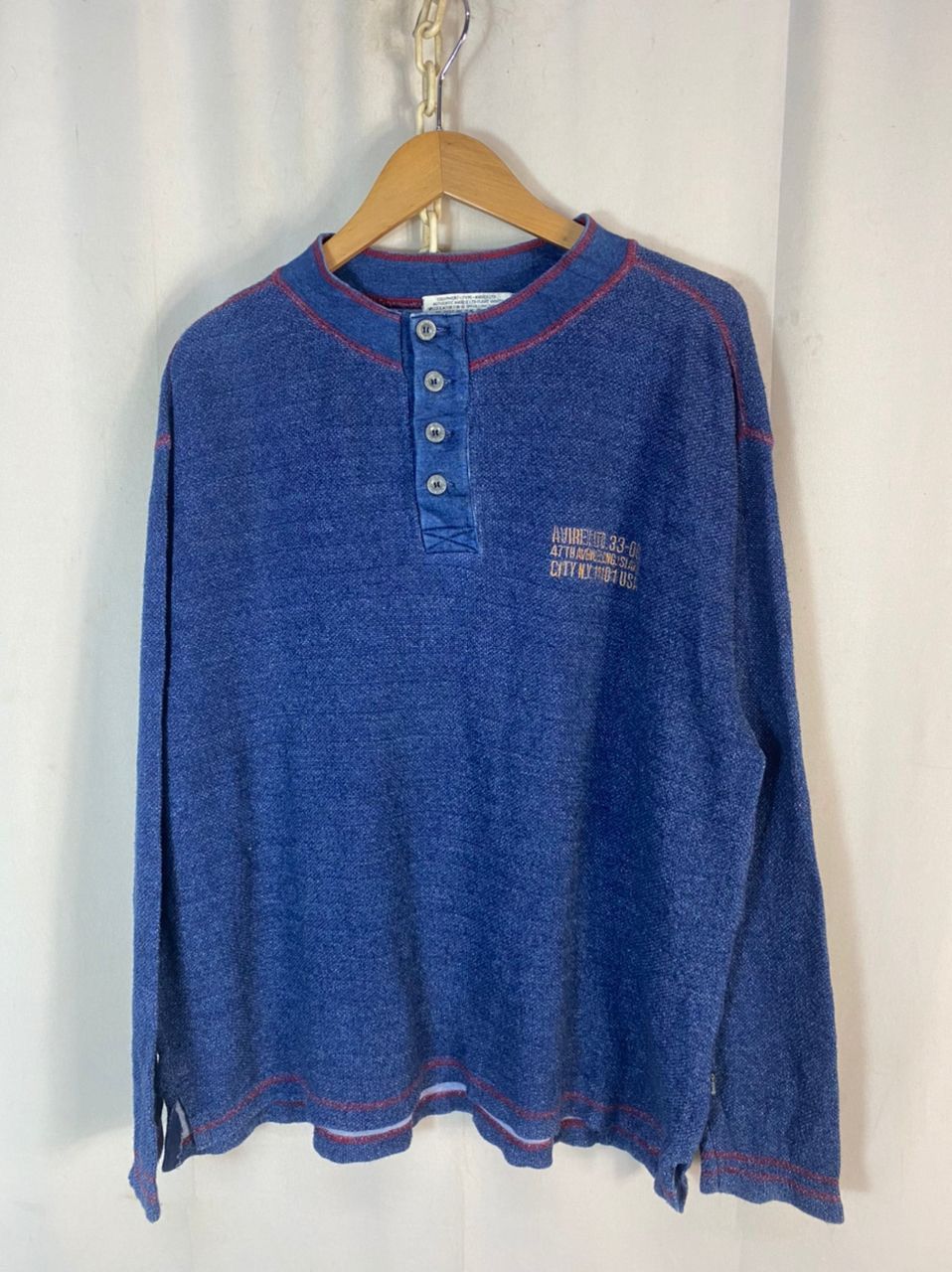 Avirex Unisex🔥Avirex long sleeve tshirt Size US L / EU 52-54 / 3 - 2 Thumbnail