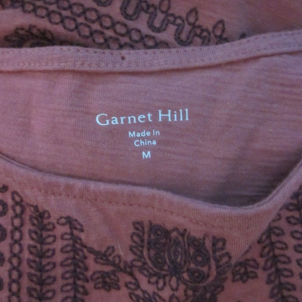 Eileen Fisher Garnet Hill Embroidered Dress Size M Size M / US 6-8 / IT 42-44 - 3 Thumbnail