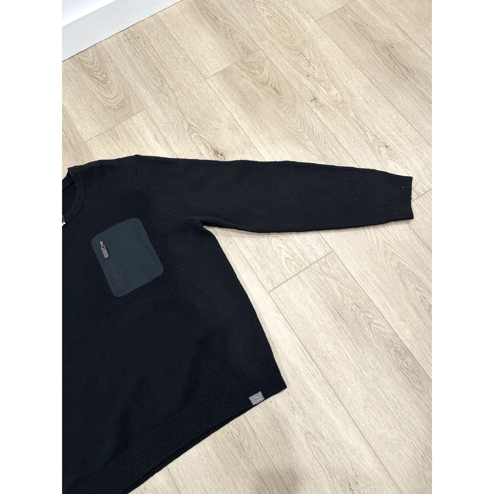 Vintage NWT LL Bean Maine Guide Sweater Mens Size XXL Merino Lambswool Black Pullover 2XL NWT Size US XXL / EU 58 / 5 - 2 Thumbnail