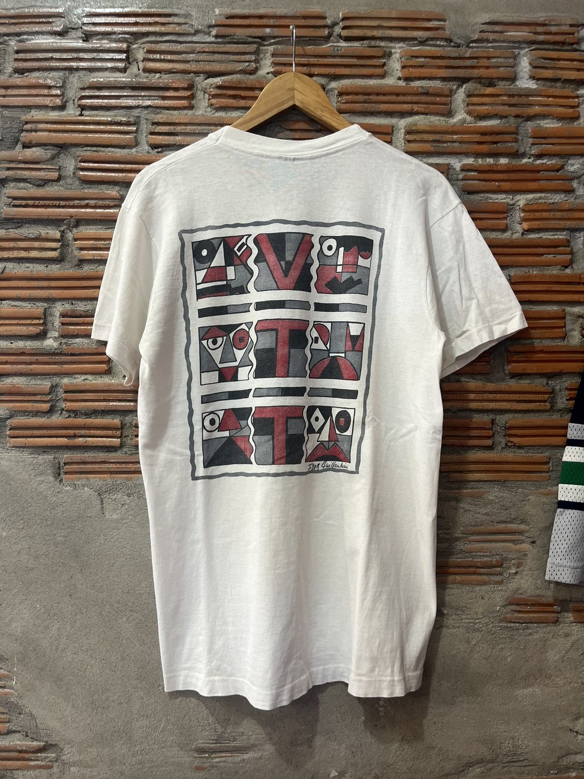 Arts & Science Vintage VOTE Art Design By Igor Guillaukim 90’s Tshirt Size US M / EU 48-50 / 2 - 3 Thumbnail